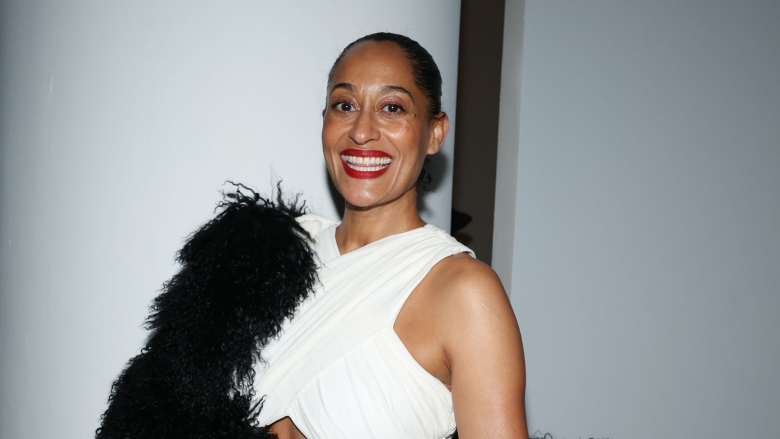 1600x900 Tracee Ellis Ross's hallway wall art is minimali yet chic. Homes and Gardens