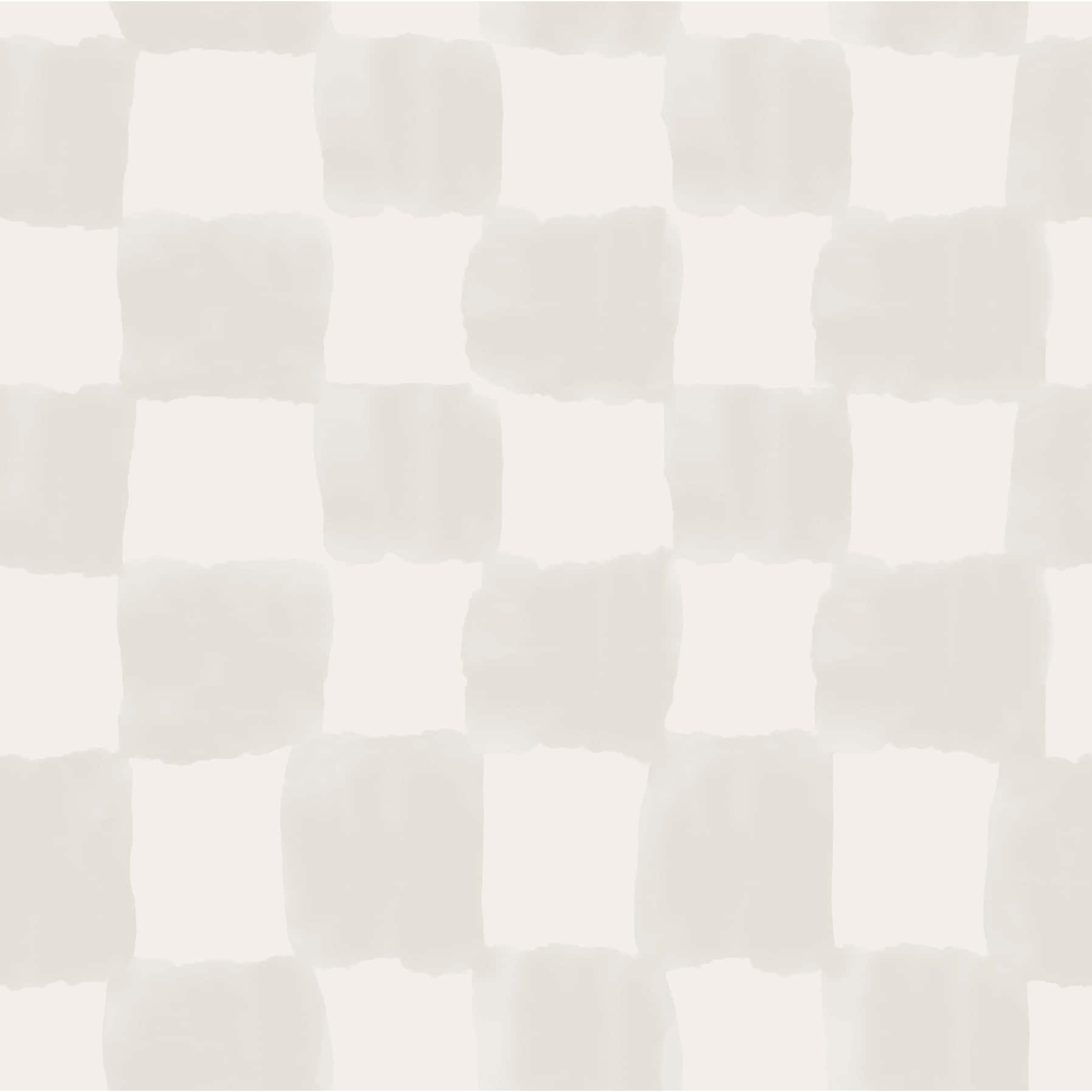1796x1796 Mr. Kate Tess Watercolor Checker Peel and Stick Wallpaper