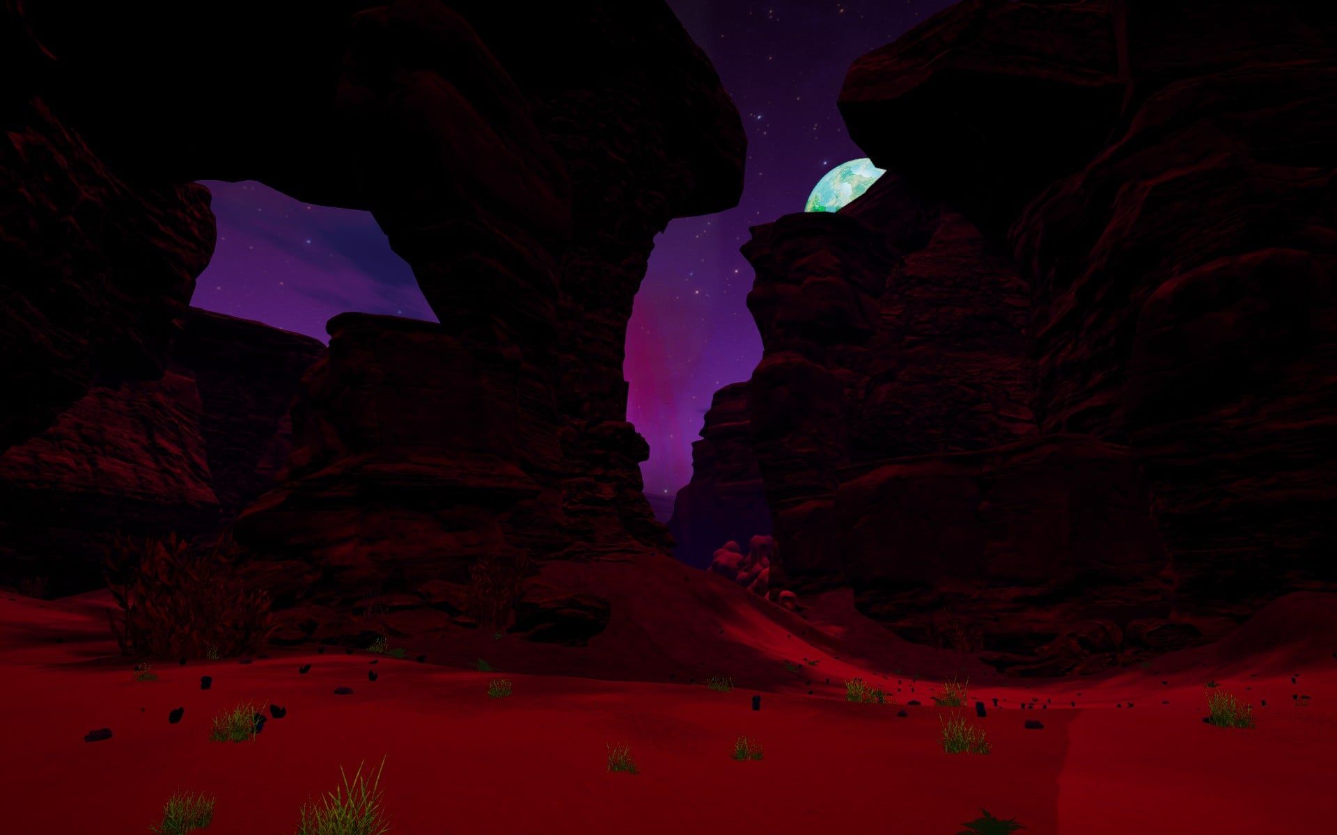 1920x1200 i took some cool backround image in planet crafter