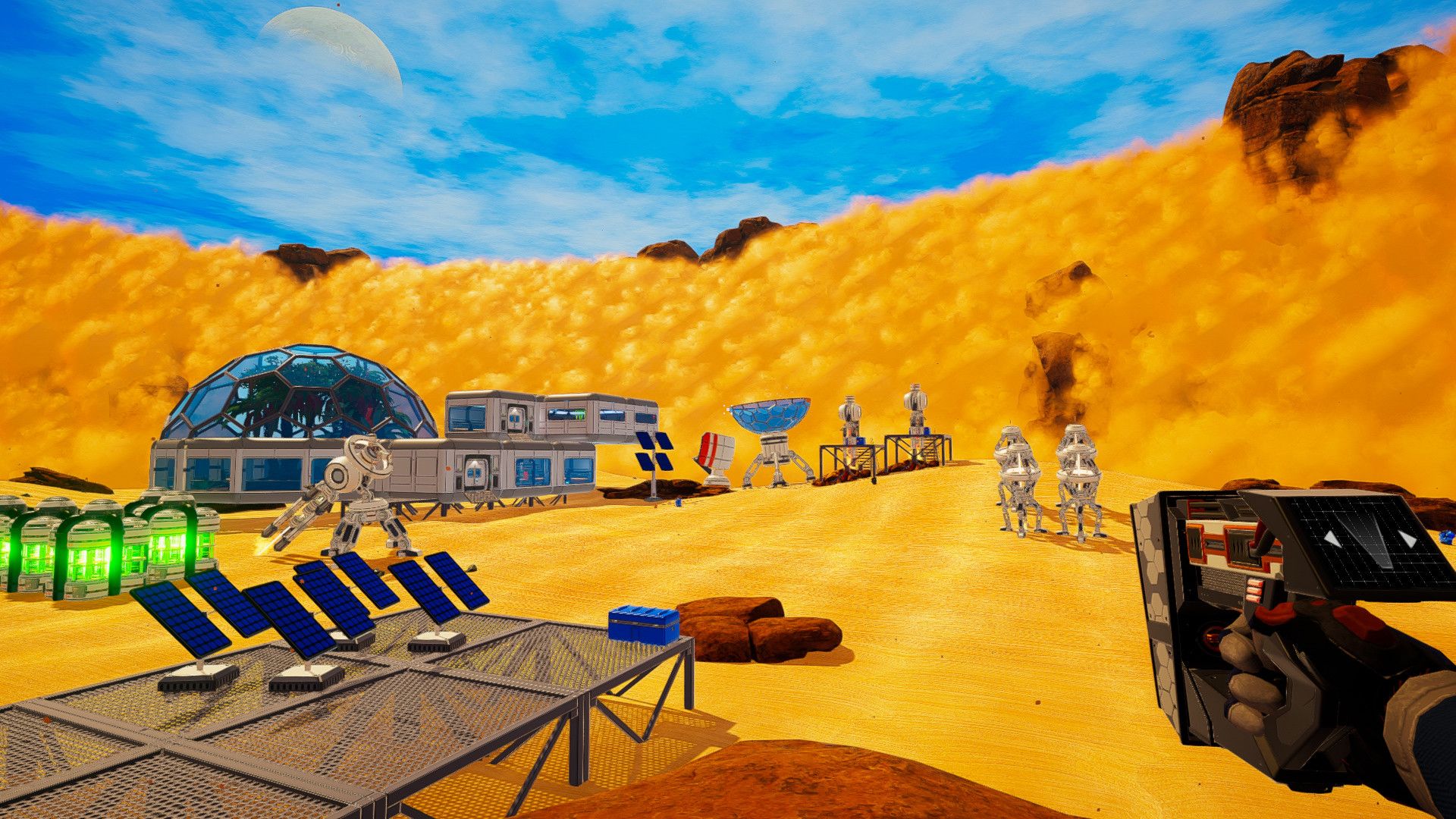 1920x1080 Crash on, survive, and terraform an alien world in The Planet Crafter's free demo