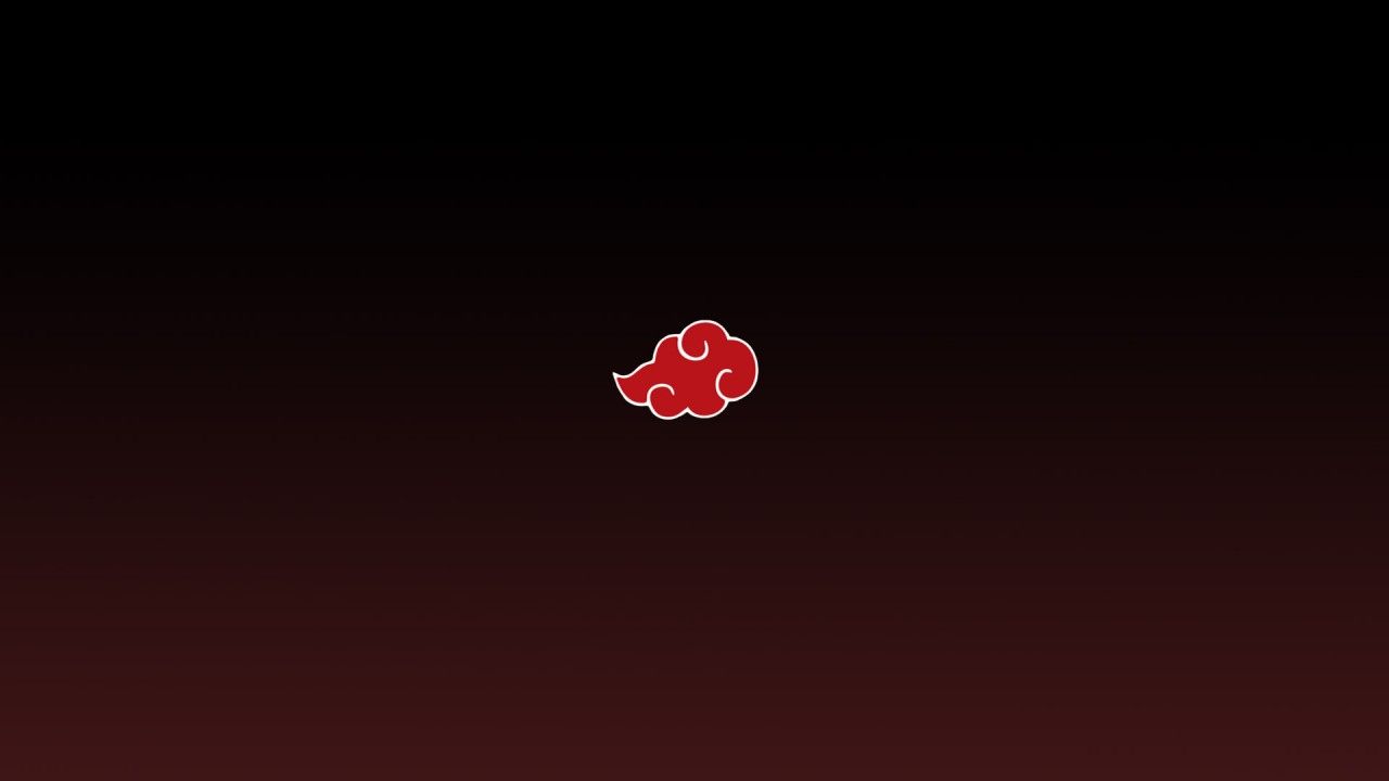 1280x720 Akatsuki (Naruto) Symbol 2 HD Anime Wallpaper