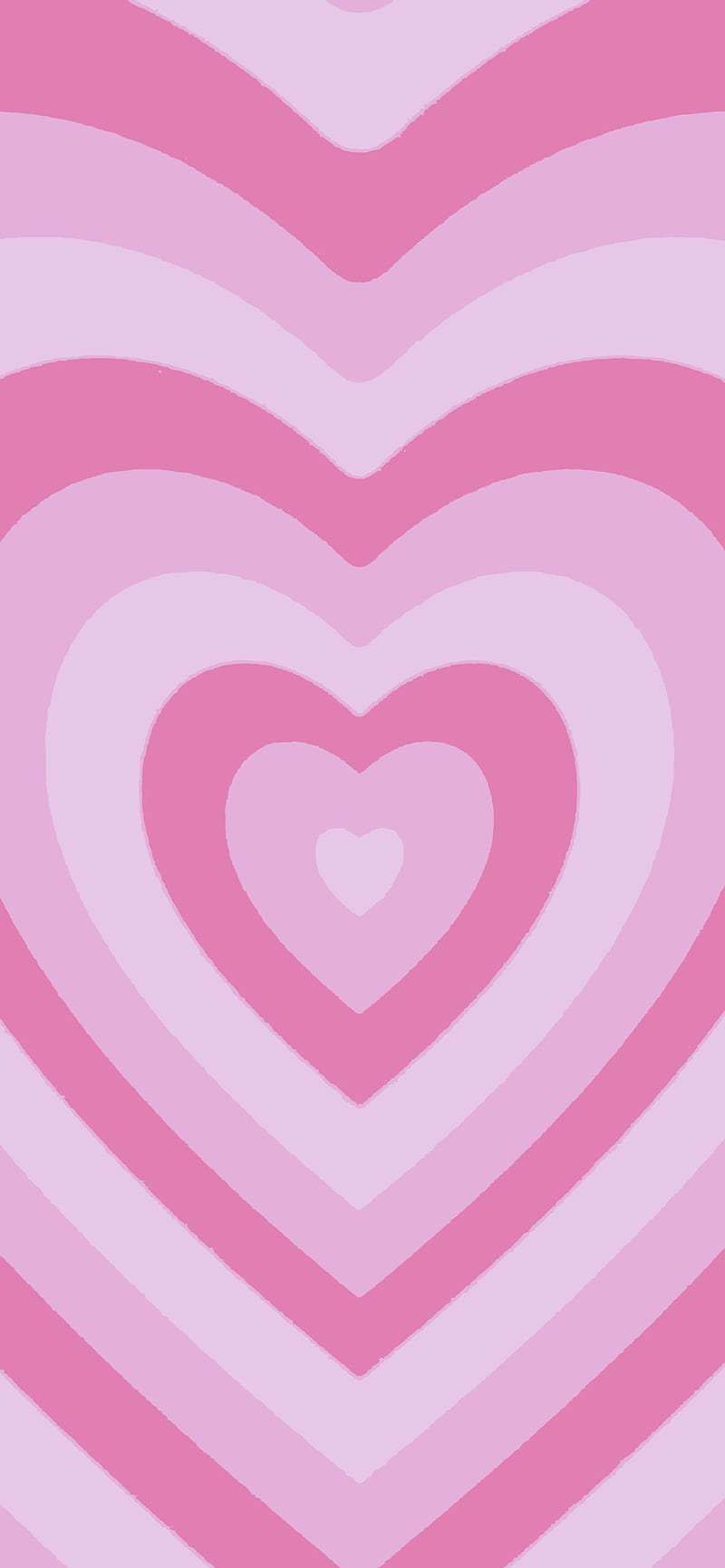 800x1731 Pink Heart Pink Aesthetic iPhone & Android, Pink and Blue Heart, HD phone wallpaper