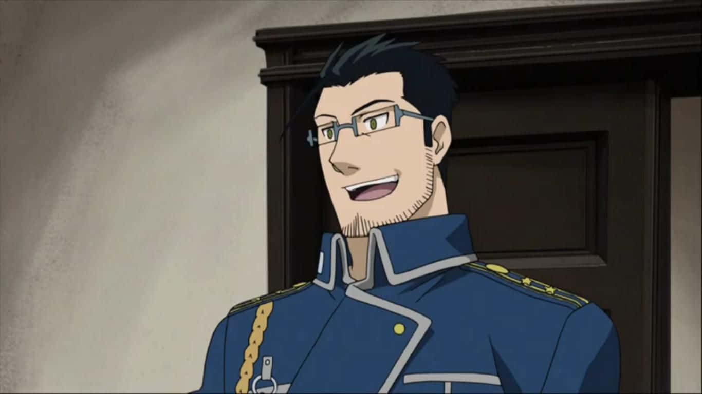 1366x768 Download Maes Hughes in Fullmetal Alchemist Wallpaper