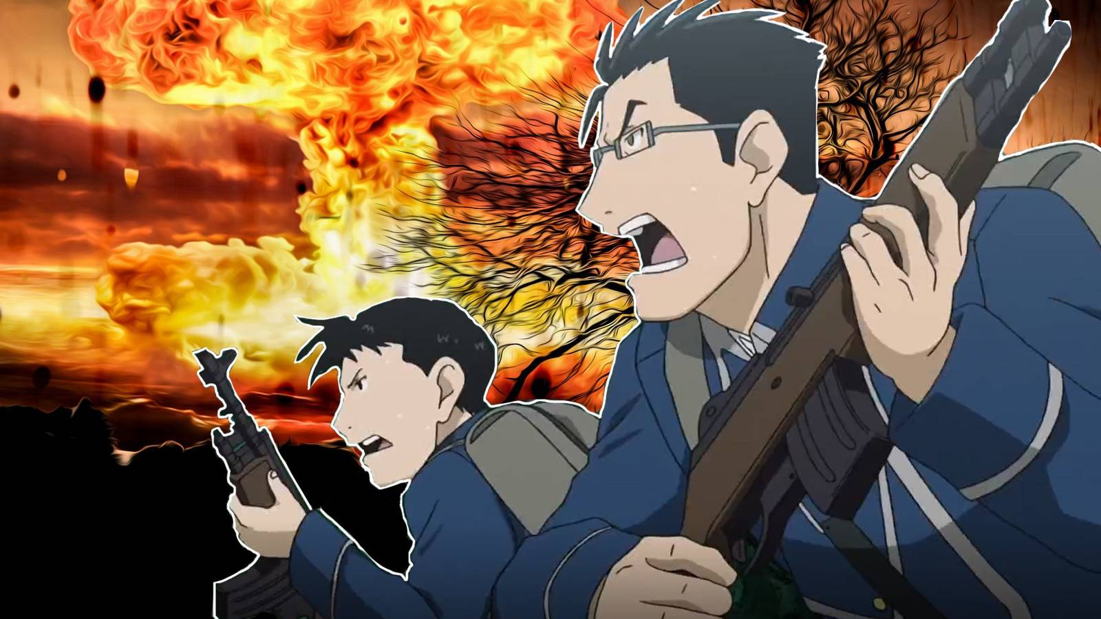 1600x900 FMA Brothethood: How Roy Mustang Met Maes Hughes