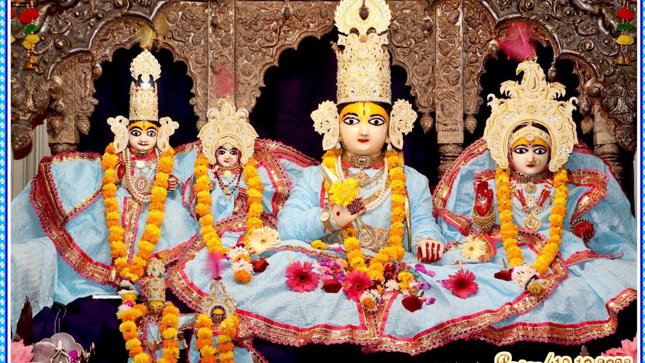 1280x720 Shringar Arti Of Shri Kanak Bihari Ji As On 21 10 2023 08.00 AM