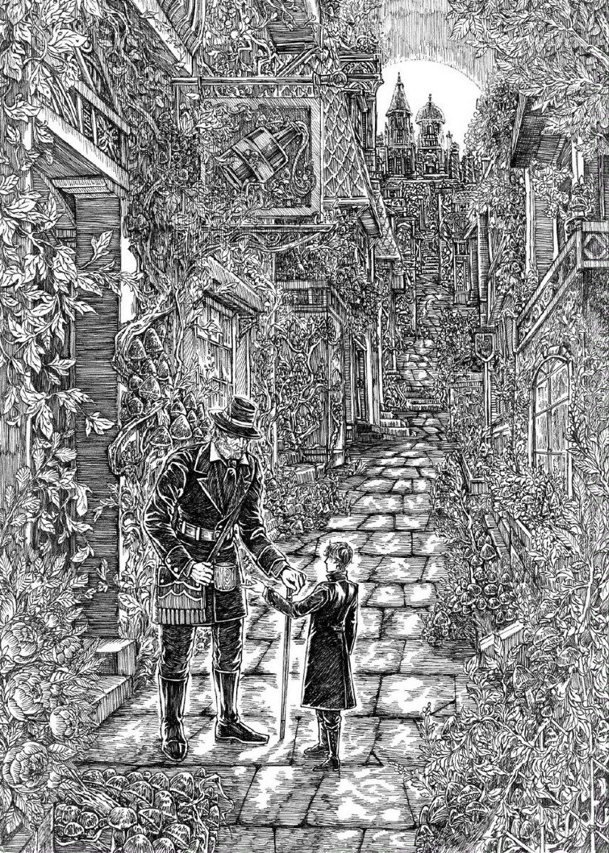 856x1200 NEW OFFICIAL LORD OF MYSTERIES 2: CIRCLE OF INEVITABILITY ILLUSTRATION Welcome to New Silver City!