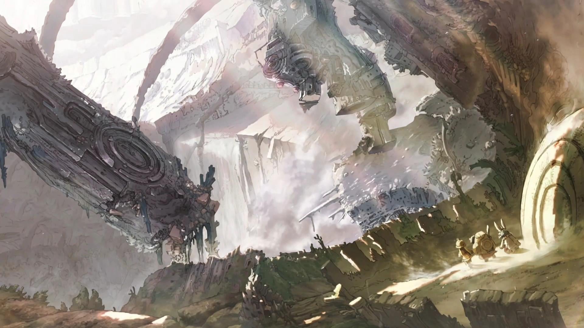 1920x1080 Show me your best pc wallpaper of Made in Abyss!! (Or more specifically just Nanachi wallpaper)