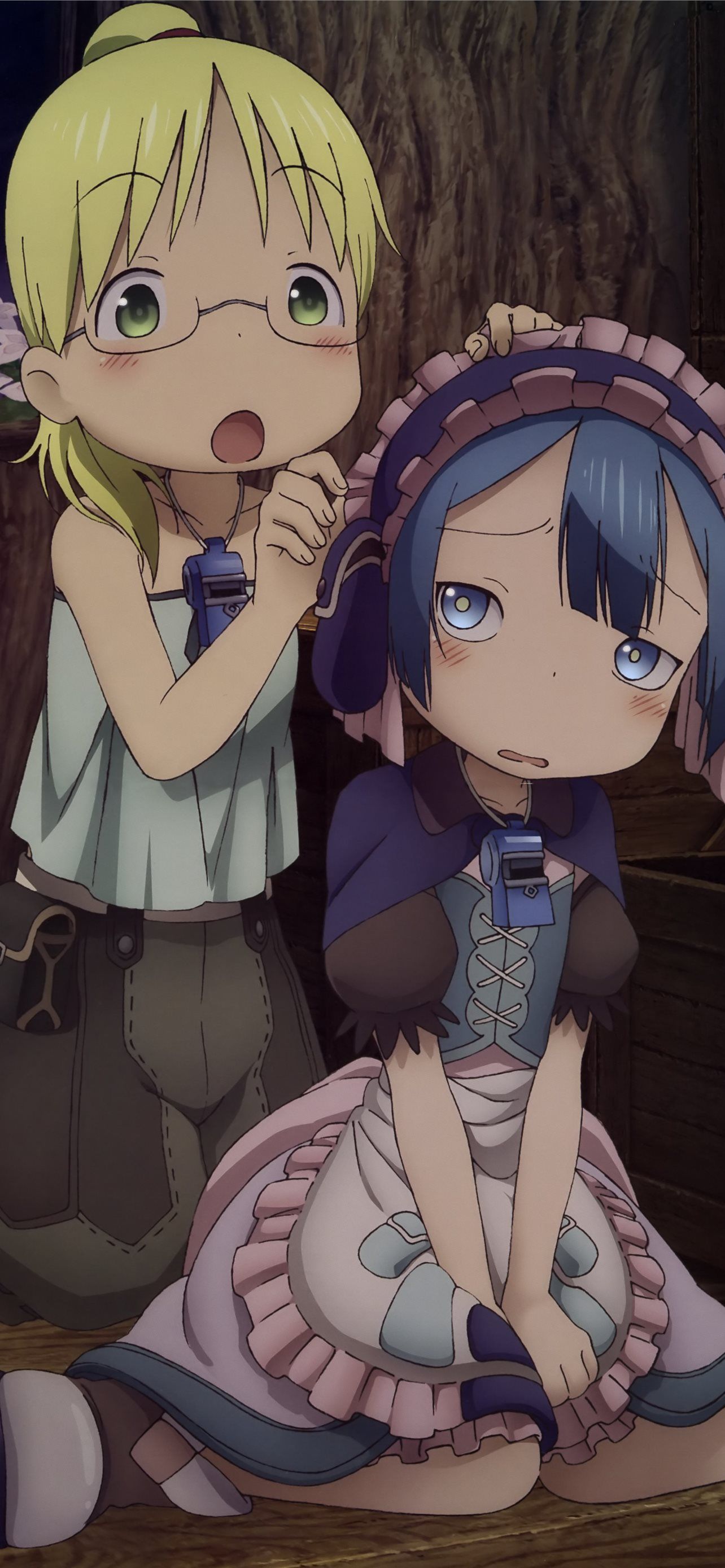 1284x2778 riko made in abyss iPhone Wallpaper Free Download