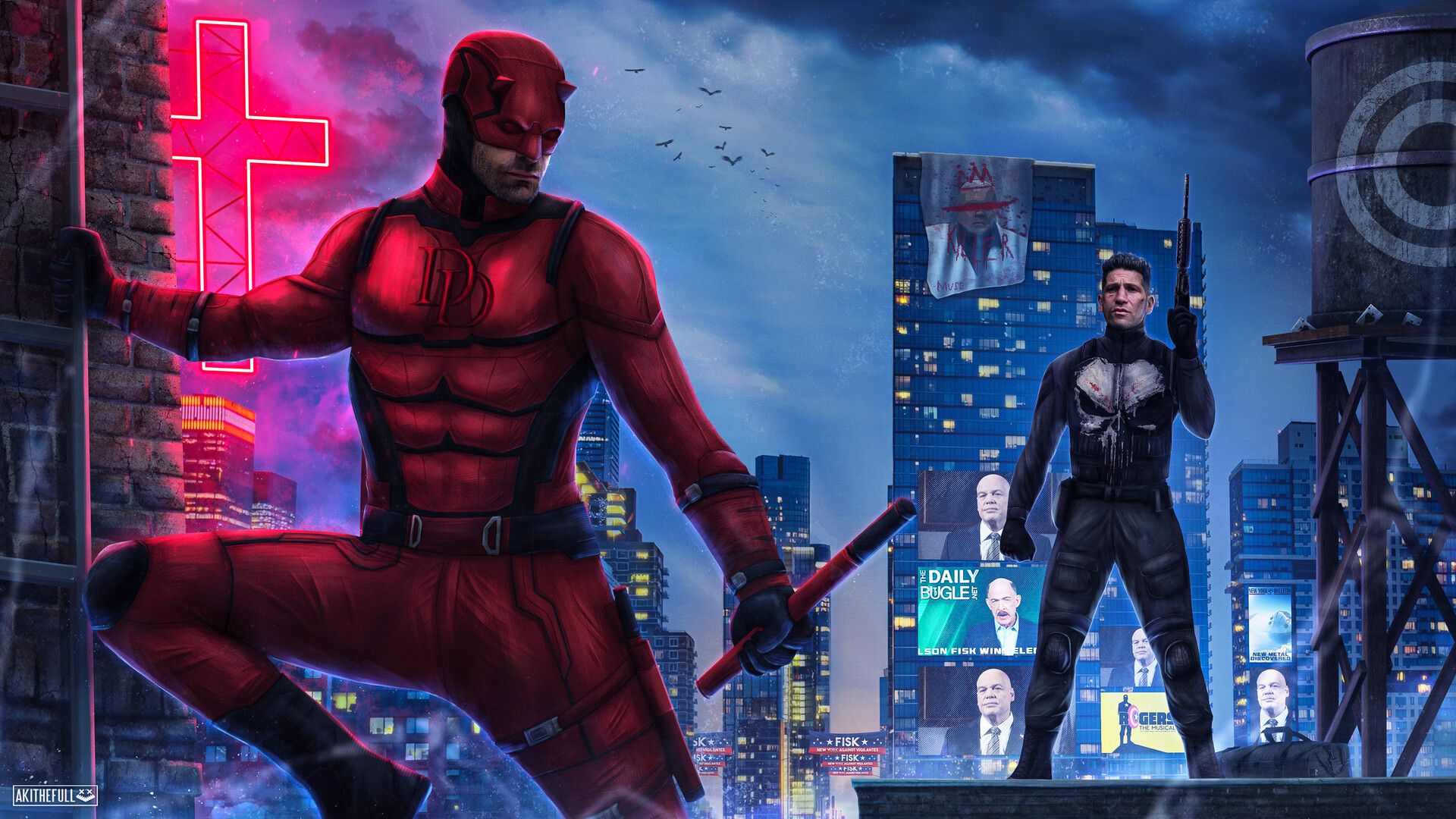 1920x1080 AkiTheFull And Punisher Splash Art