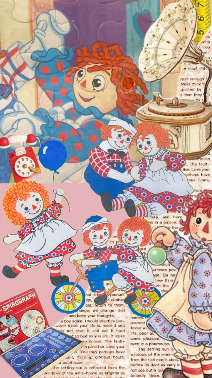 736x1308 Check out pureruedee's Shuffles raggedy ann and andy. Musicals funny, Rainbow brite, Rageddy ann