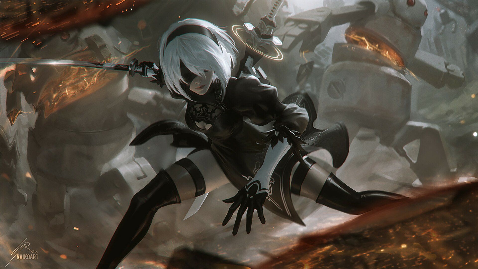 1920x1081 YoRHa No.2 Type B HD Wallpaper