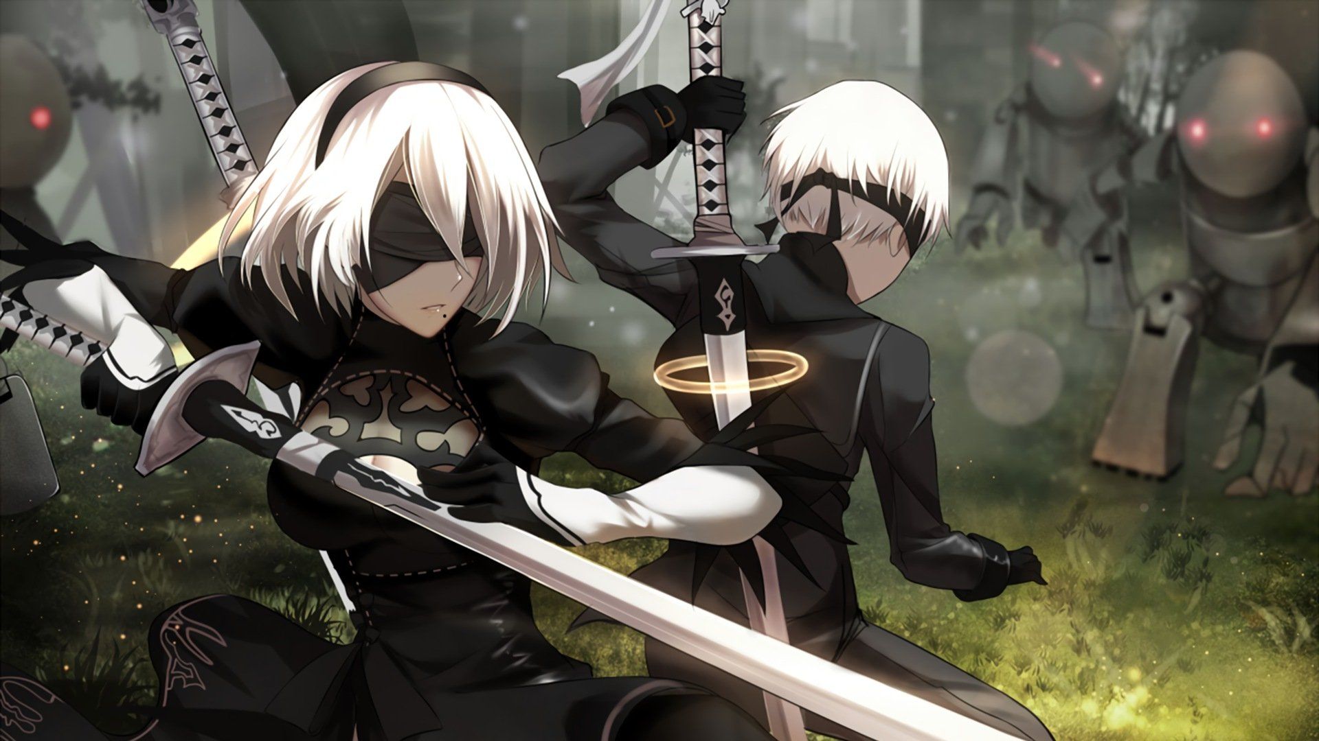 1920x1080 YoRHa No.2 Type B: Automata HD Wallpaperx1080