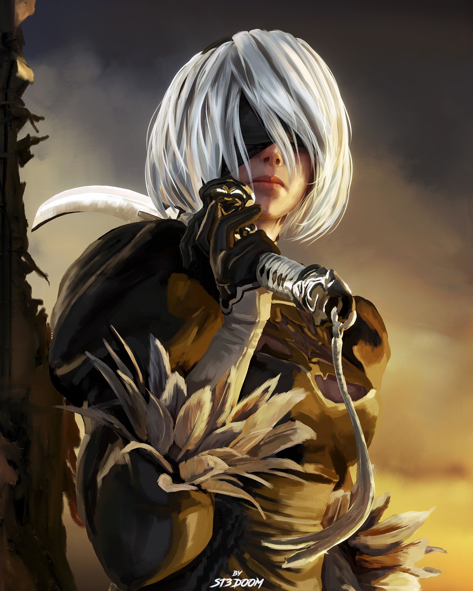 1600x2000 YoRHa No.2 Type B, By me, hope you like it