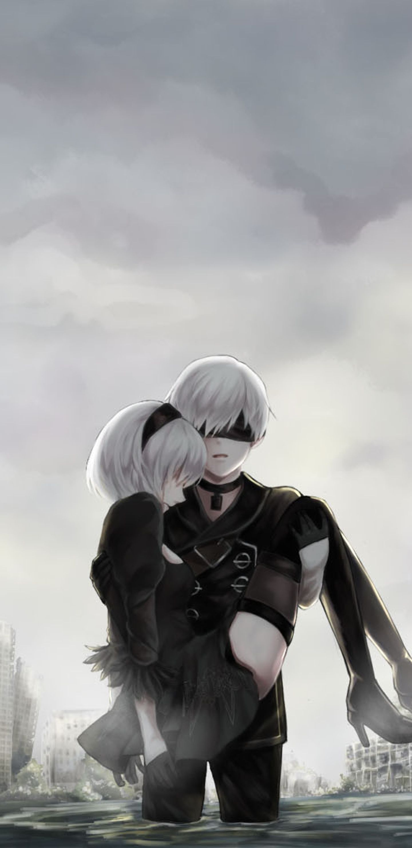 1440x2960 YoRHa No 2 Type B And Type S Nier Automata Samsung Galaxy Note S S SQHD , HD 4k Wallpaper, Image, Background, Photos and Picture
