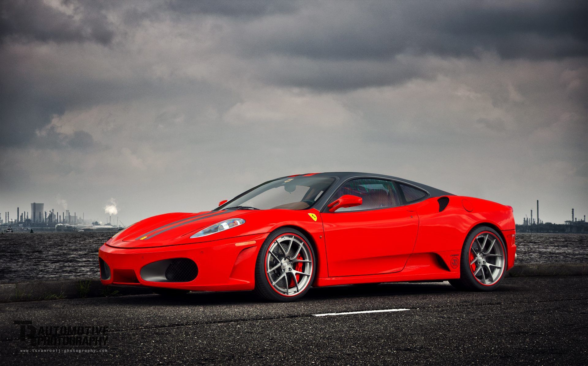 1920x1194 ADV.1 Wheels Ferrari F430 Wallpaper By Thomas van Rooij Photography