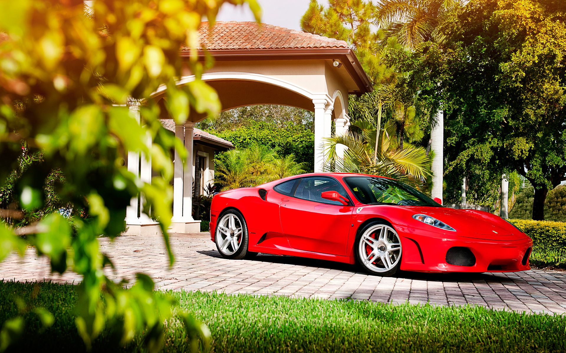 1920x1200 Ferrari F430 ADV1 Wheels Wallpaper