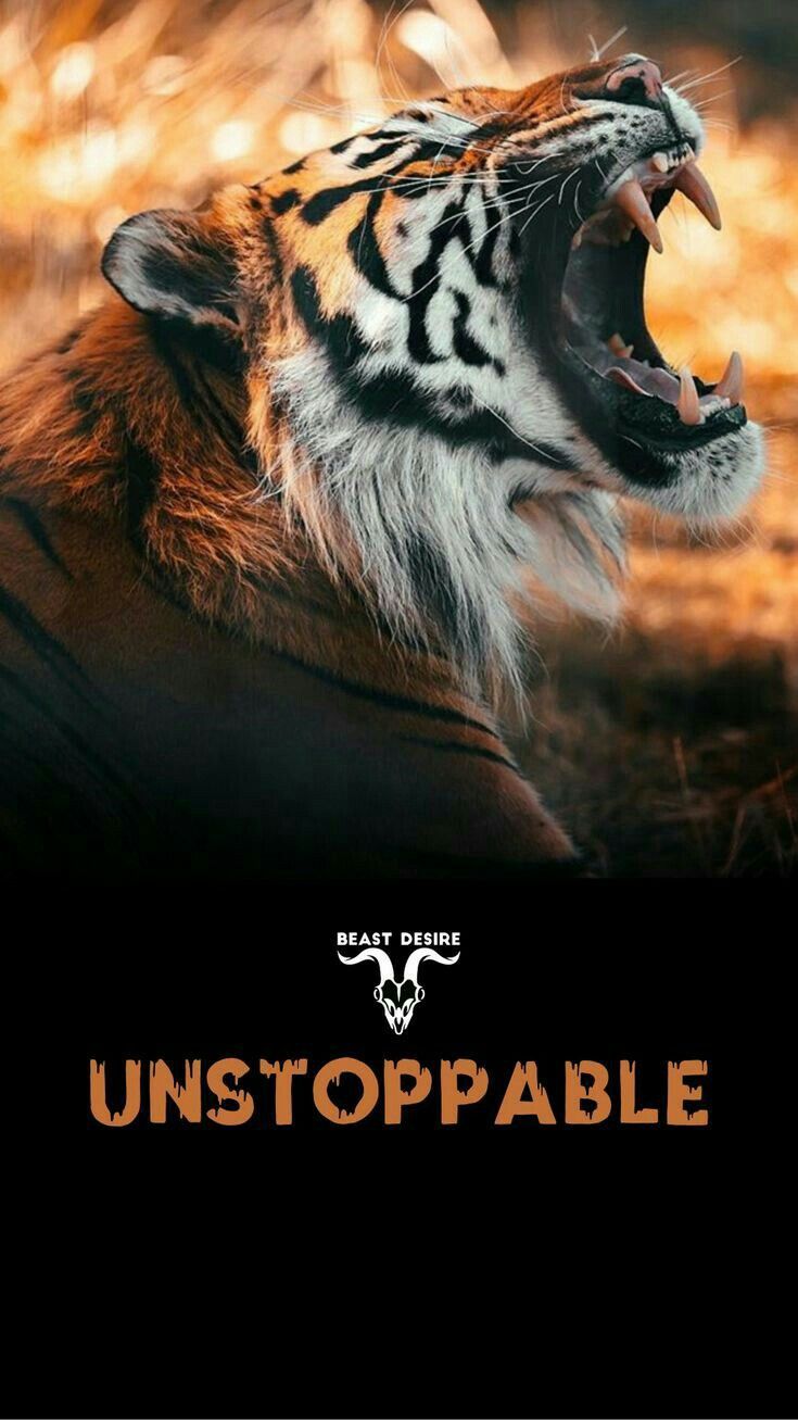 735x1307 Unleash the beast wallpaper. Beast desire wallpaper, Quotes about beasts, Tiger motivation