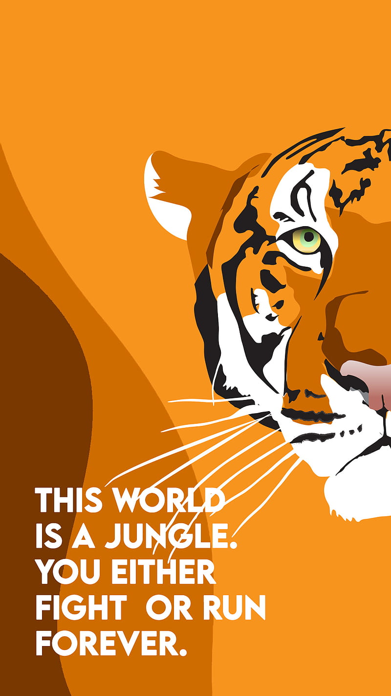 800x1422 Tiger Motivation, abstract, huawei, iphone, quotes, HD phone wallpaper