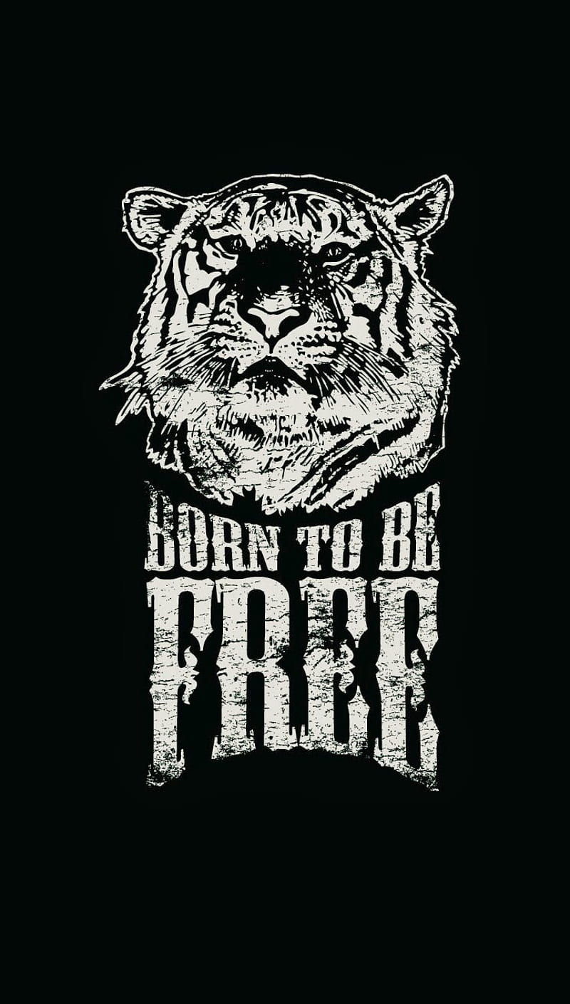 800x1410 Born to be, abstract, black, cute, life, lion, love, quotes, white, wisdom, HD phone wallpaper