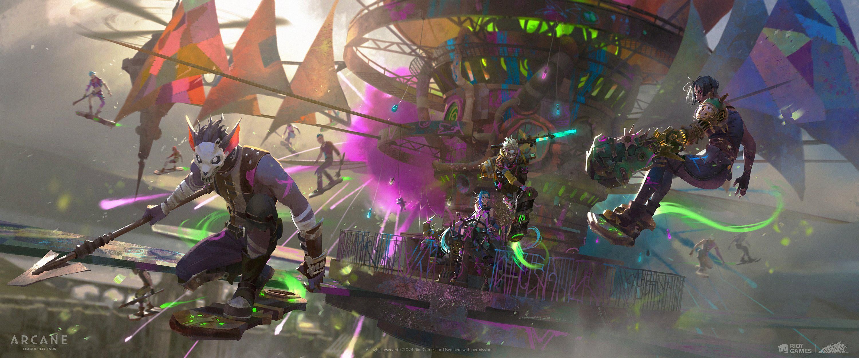 3000x1250 Keyshot painted of the Firelights entering the final battle!