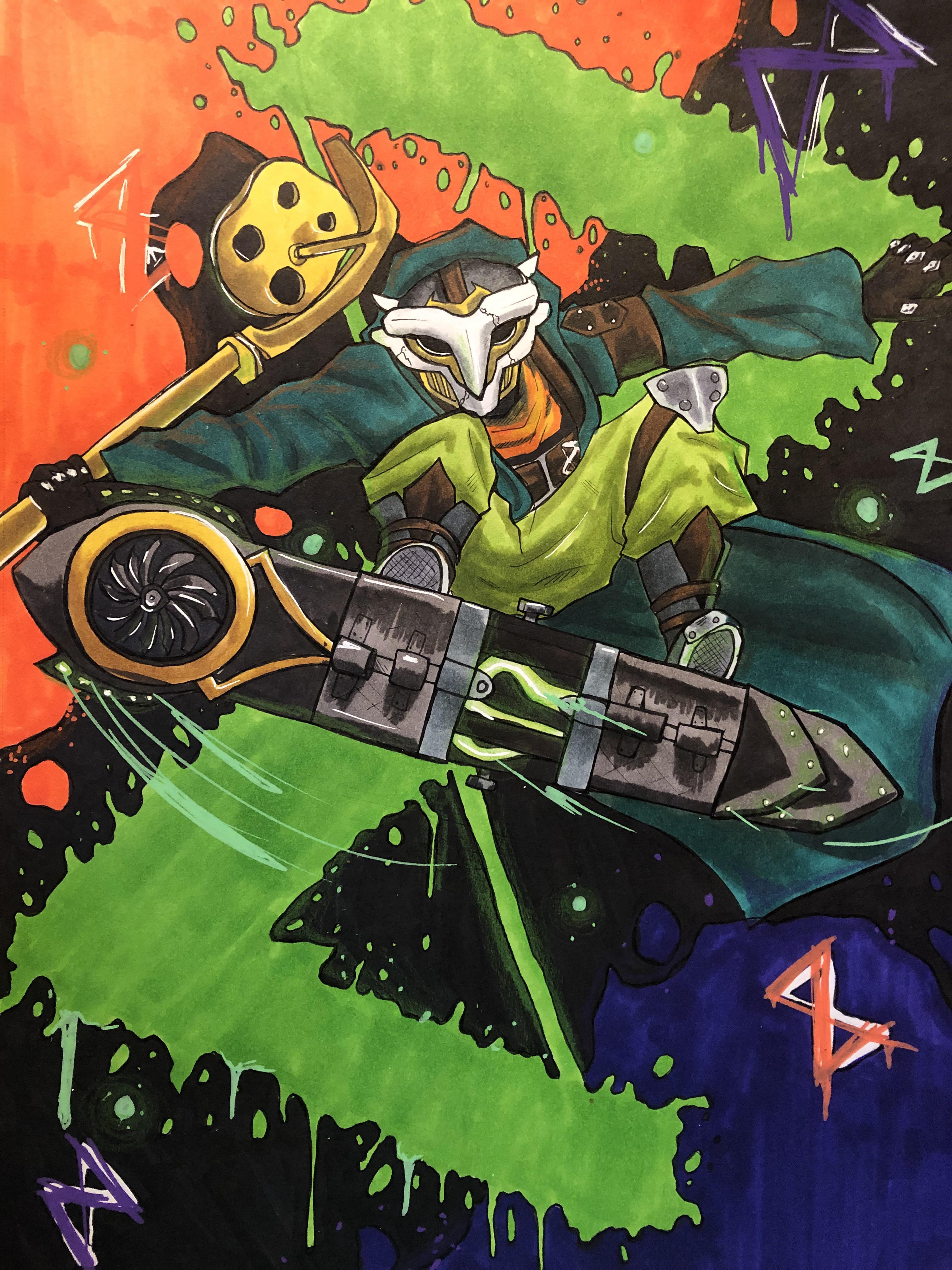 3024x4032 no spoilers Firelight Leader Fanart both are