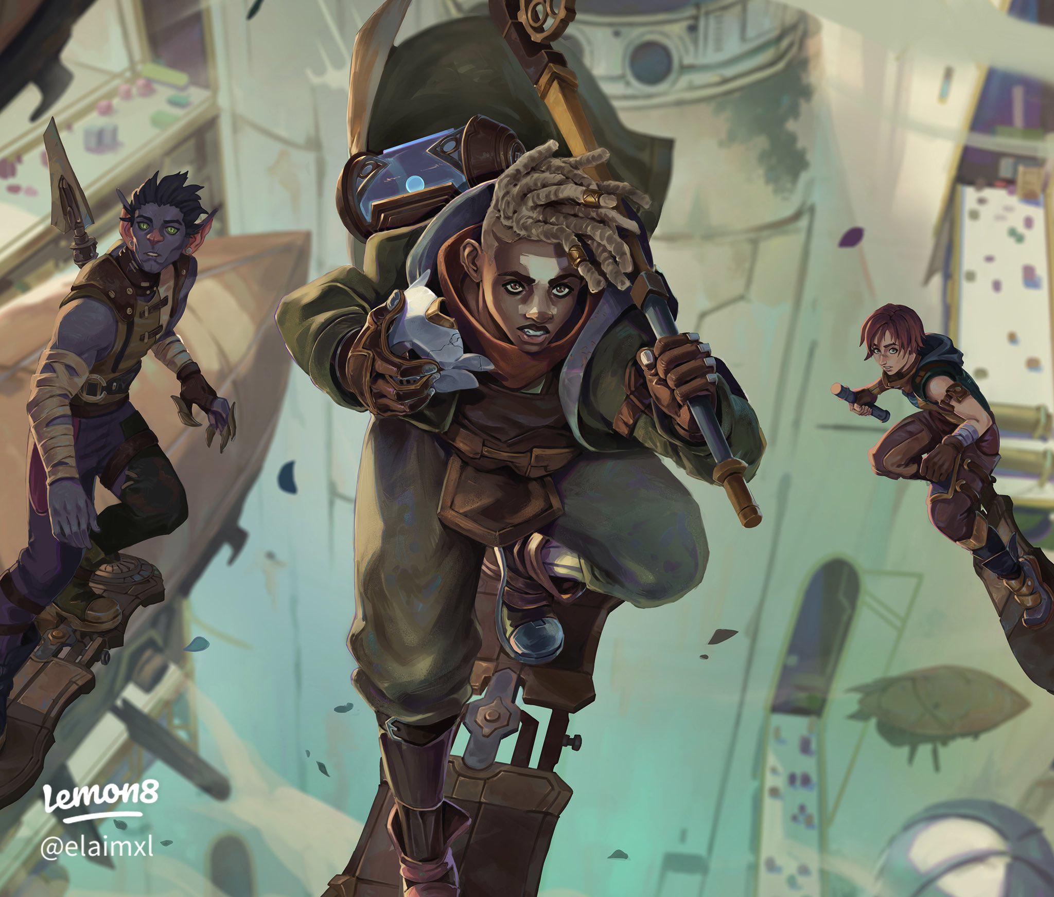 2048x1744 Explore Firelight Ekko: Stunning Arcane Fan Art and Character Insights