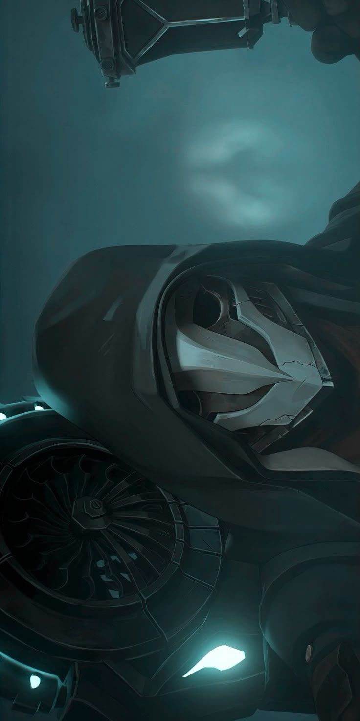 736x1473 Futuristic Motorcycle in the Dark. Lindas palavras de amor, Loucos, Runeterra