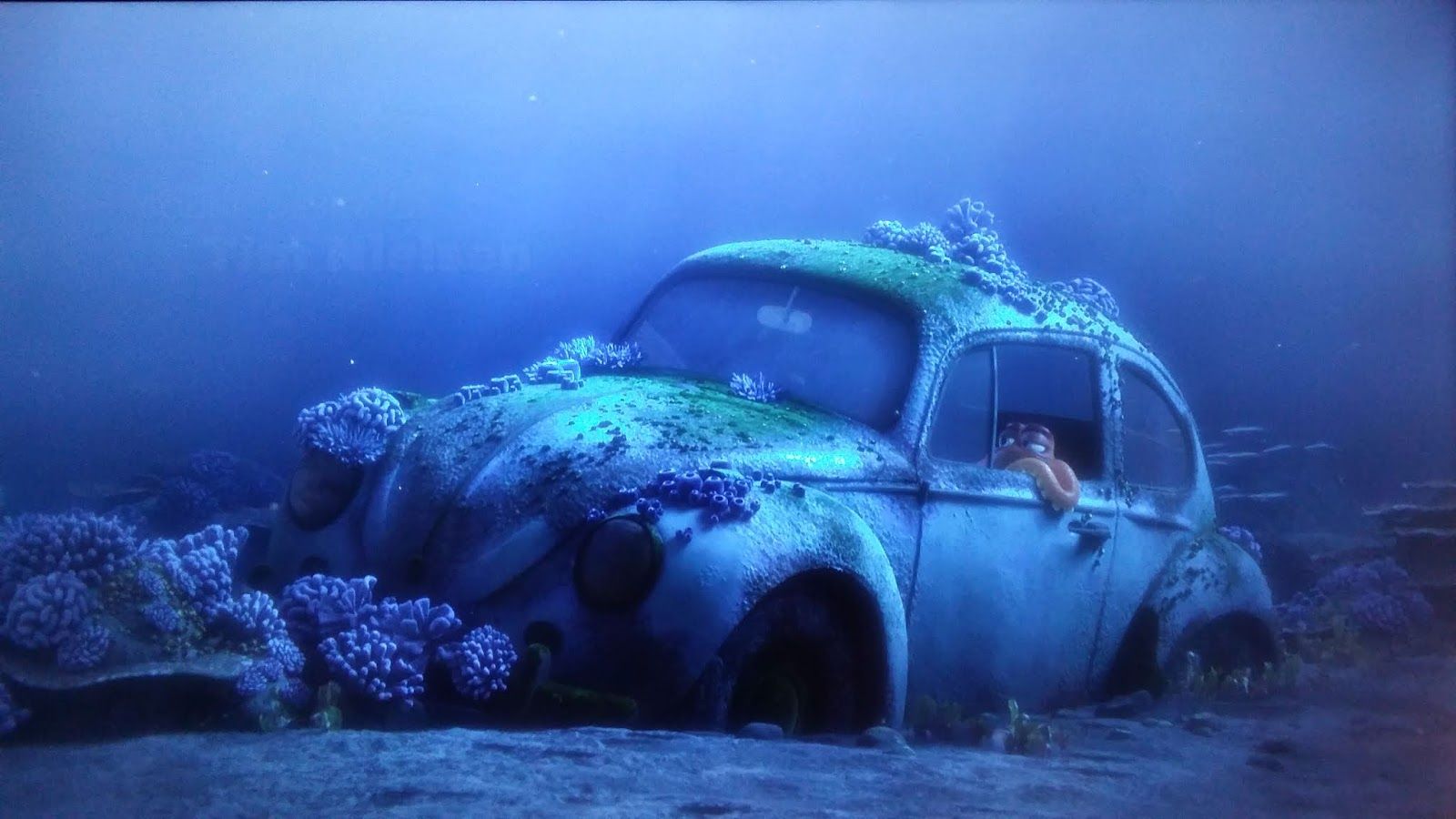 1600x900 Just A Car Guy: Herbie the love bug is in the credits of Finding Dory