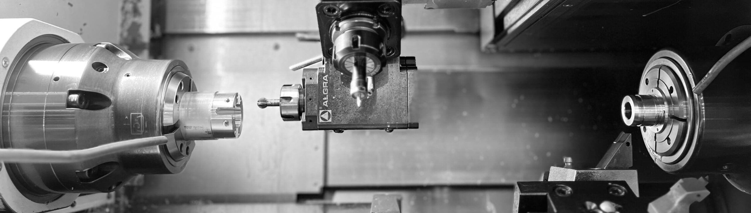 2560x726 CNC Machining of an Aluminum Safety Coupling for the Valve Industry. Hogge Precision Parts Co., Inc