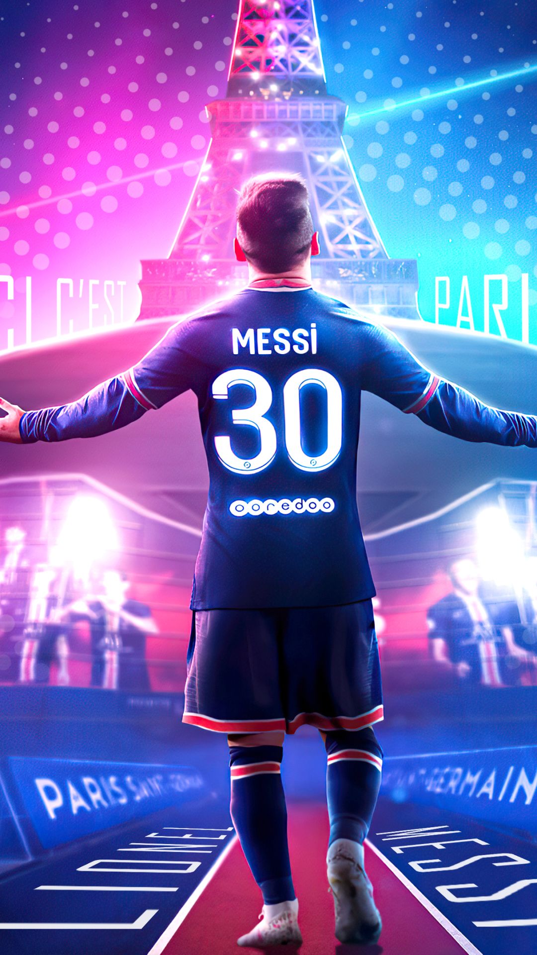 1080x1920 Phone wallpaper: Sports, Lionel Messi, Paris Saint Germain F C, Soccer 1184919