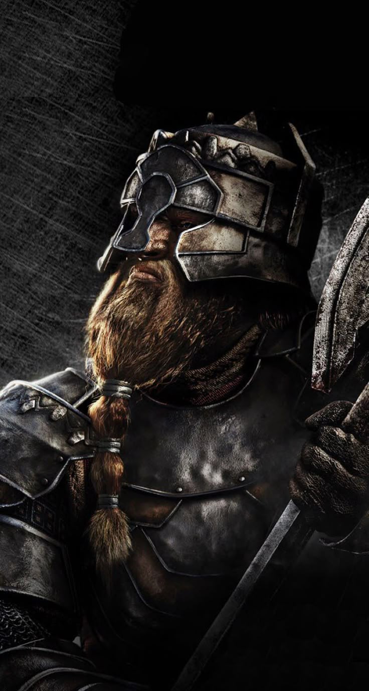 736x1377 Gimli The Dwarf Warrior