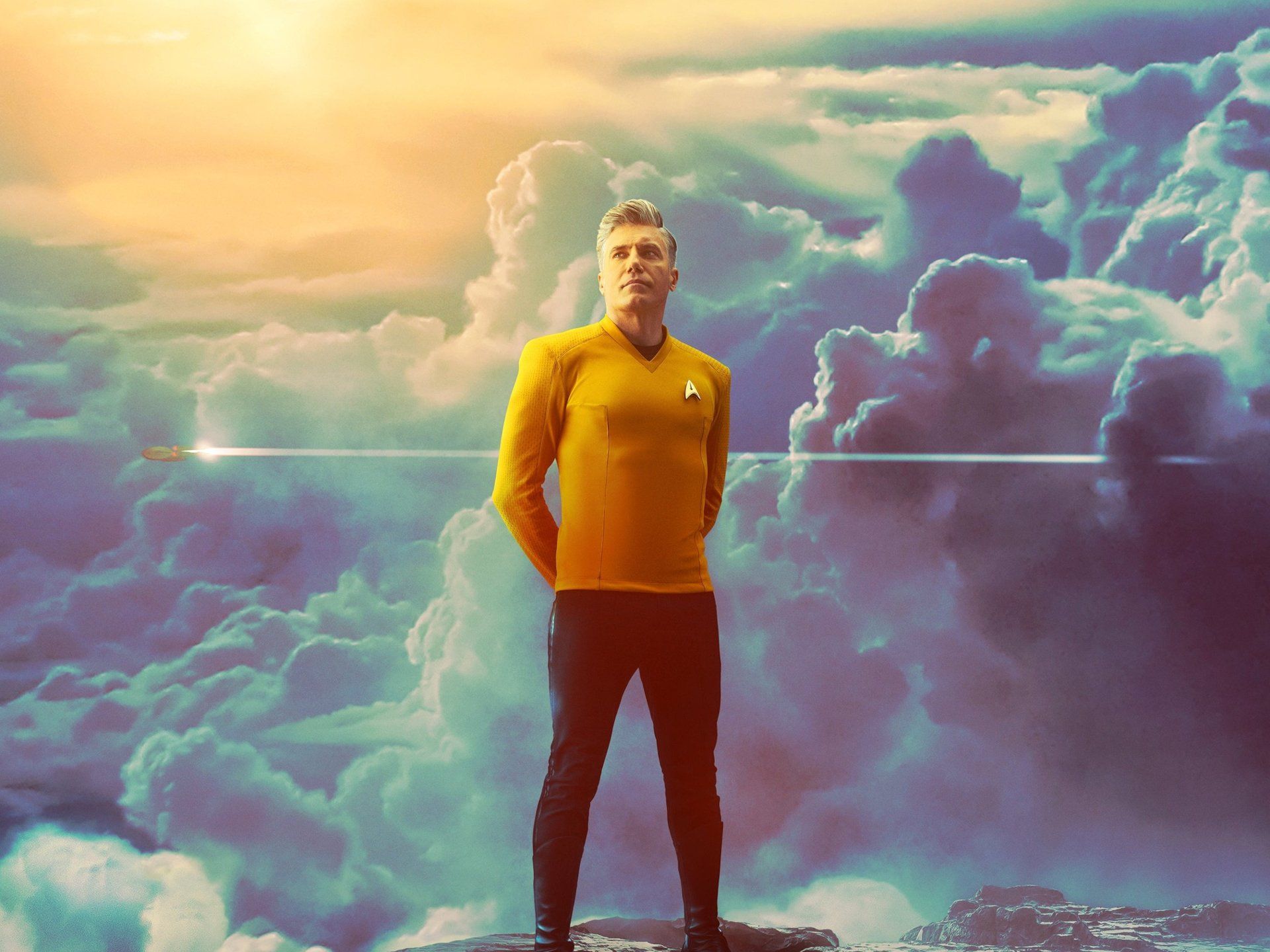 1920x1440 Download Christopher Pike Anson Mount TV Show Star Trek: Strange New Worlds HD Wallpaperx1440