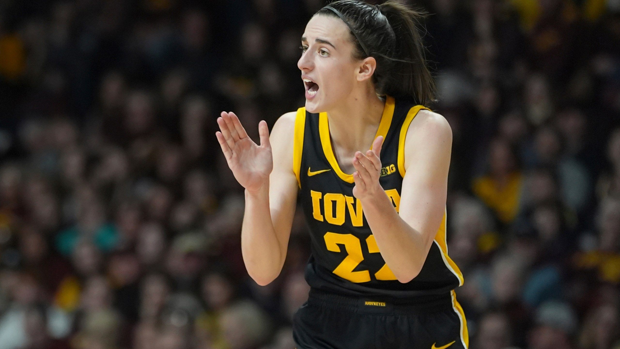2560x1440 Caitlin Clark eager to enjoy the rest of the ride at Iowa after decision to enter the WNBA draft