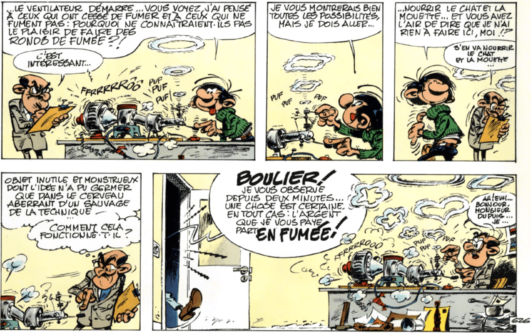 1752x1100 Gaston Lagaffe : les gags visuels