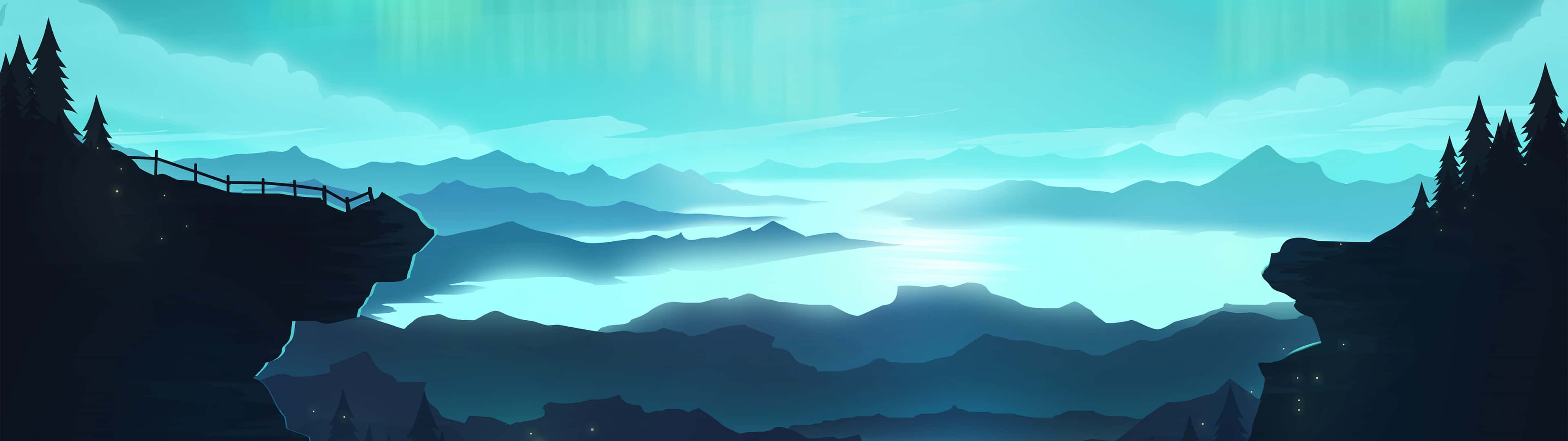 3840x1080 Minimalist Dual Monitor HD Wallpaper (100++)