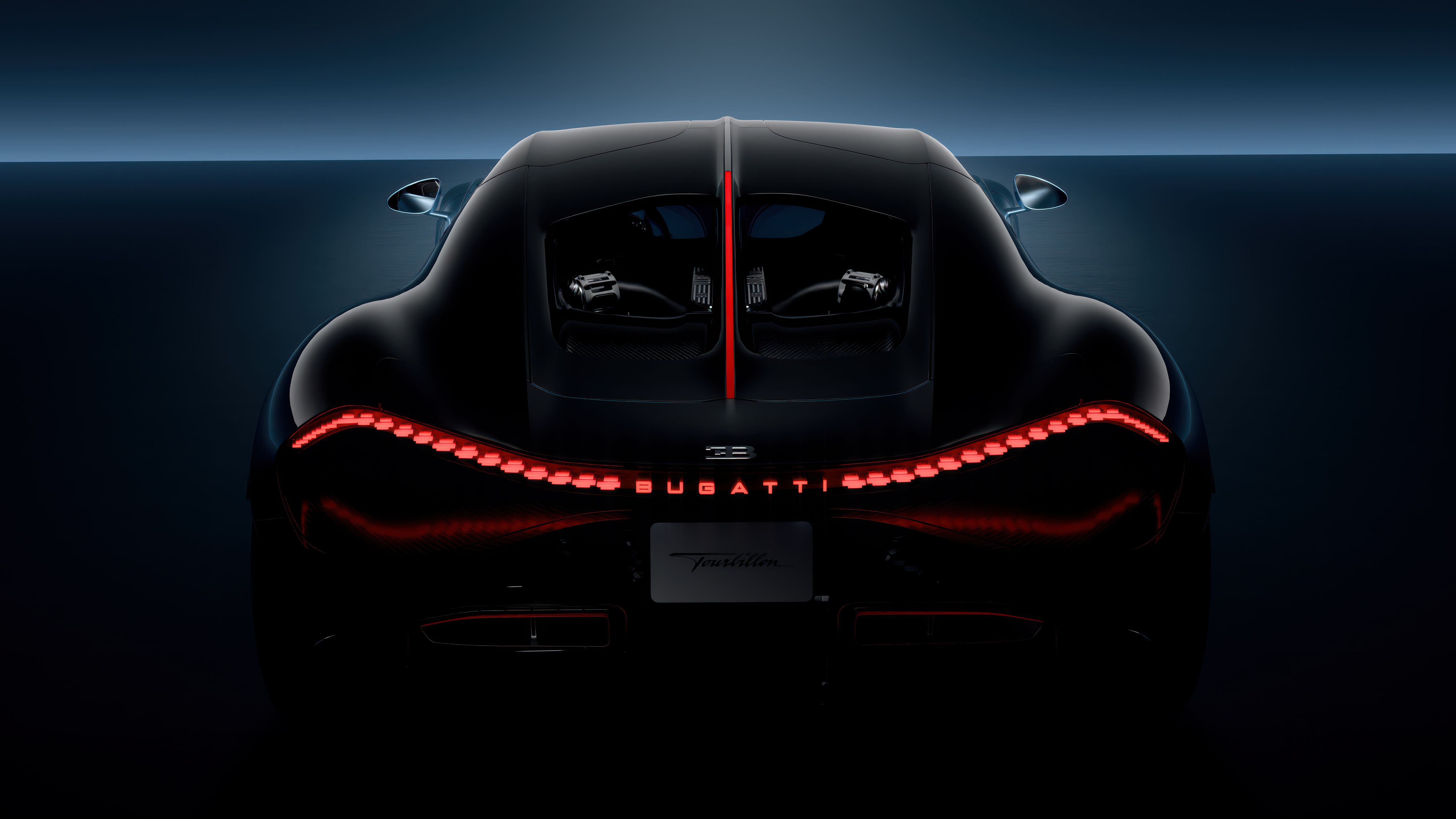 5120x2880 Bugatti Tourbillon Tail lights Wallpaper Car Wallpaper