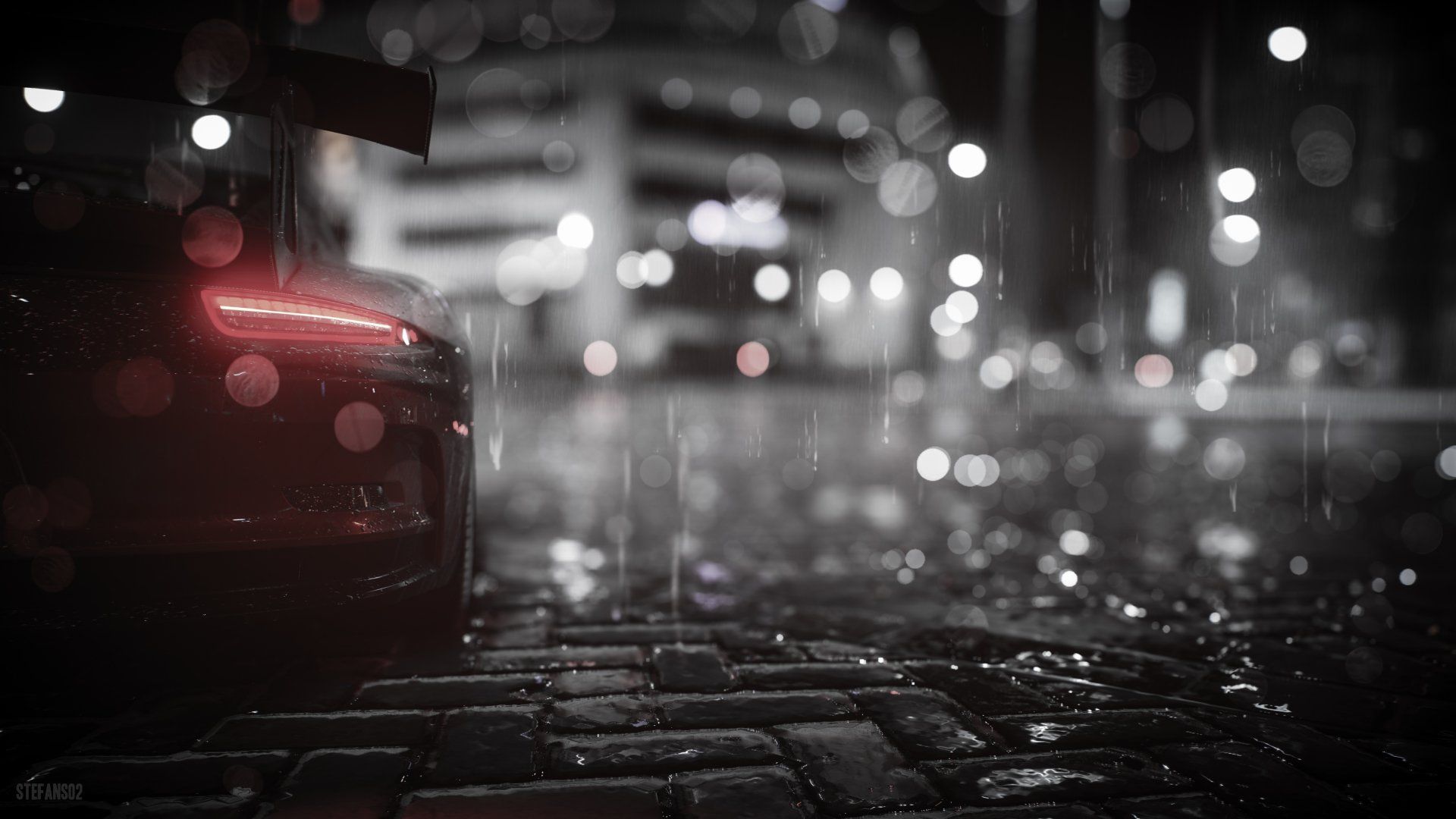 1920x1080 Need For Speed / Grayed out Brake Light