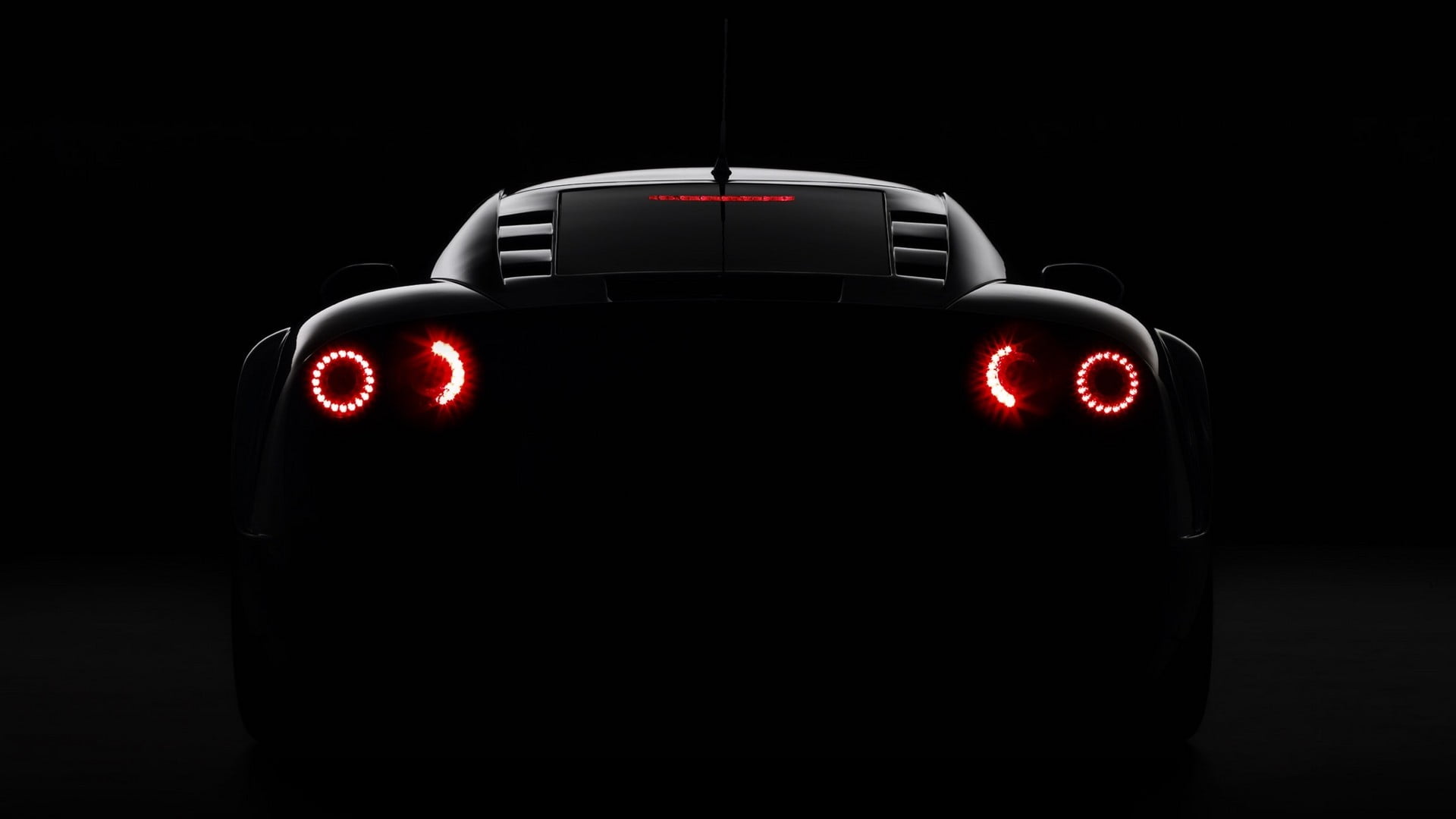 1920x1080 Close up photography of car taillight HD wallpaper