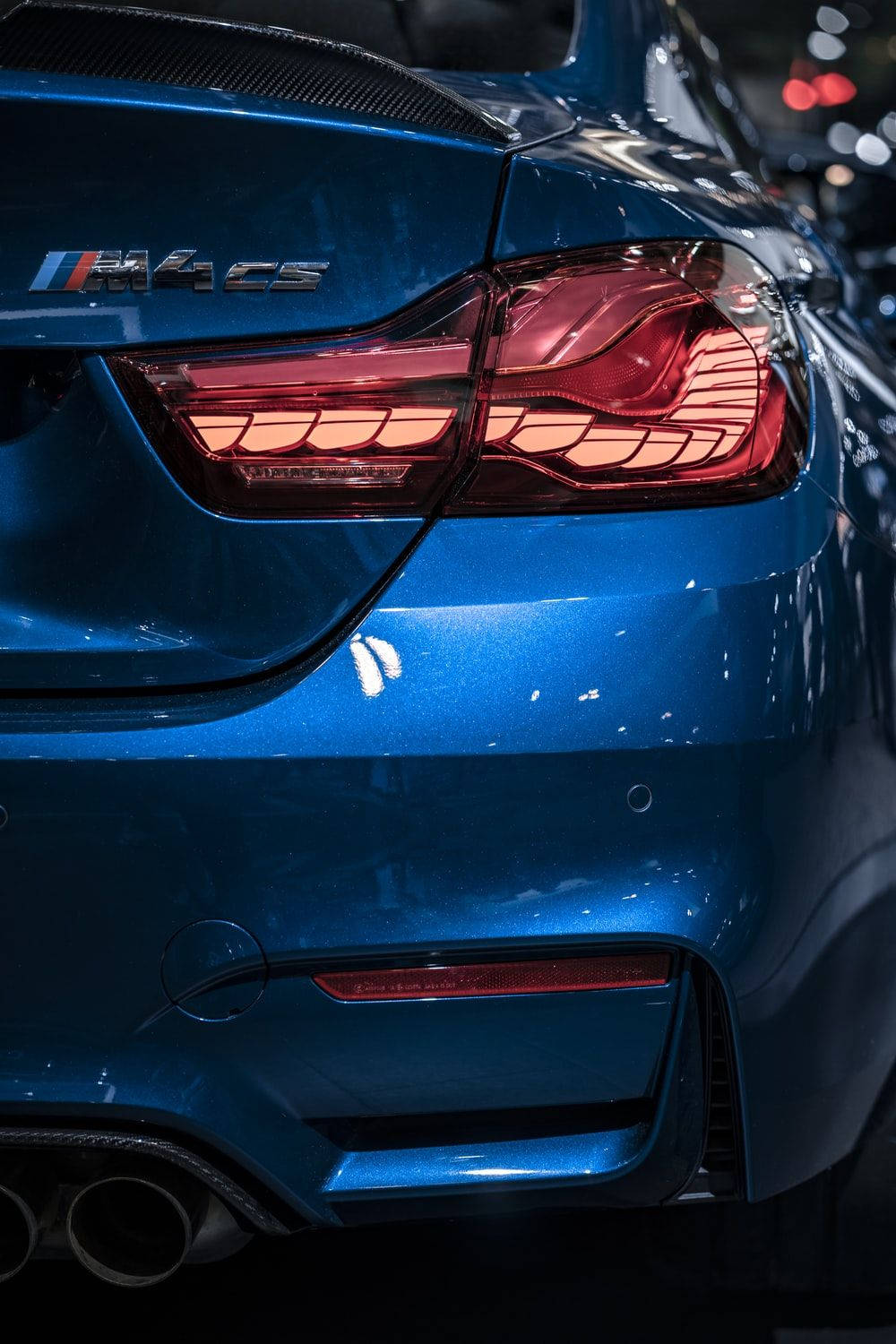 1000x1500 Download free Blue Bmw M4 Tail Light Wallpaper