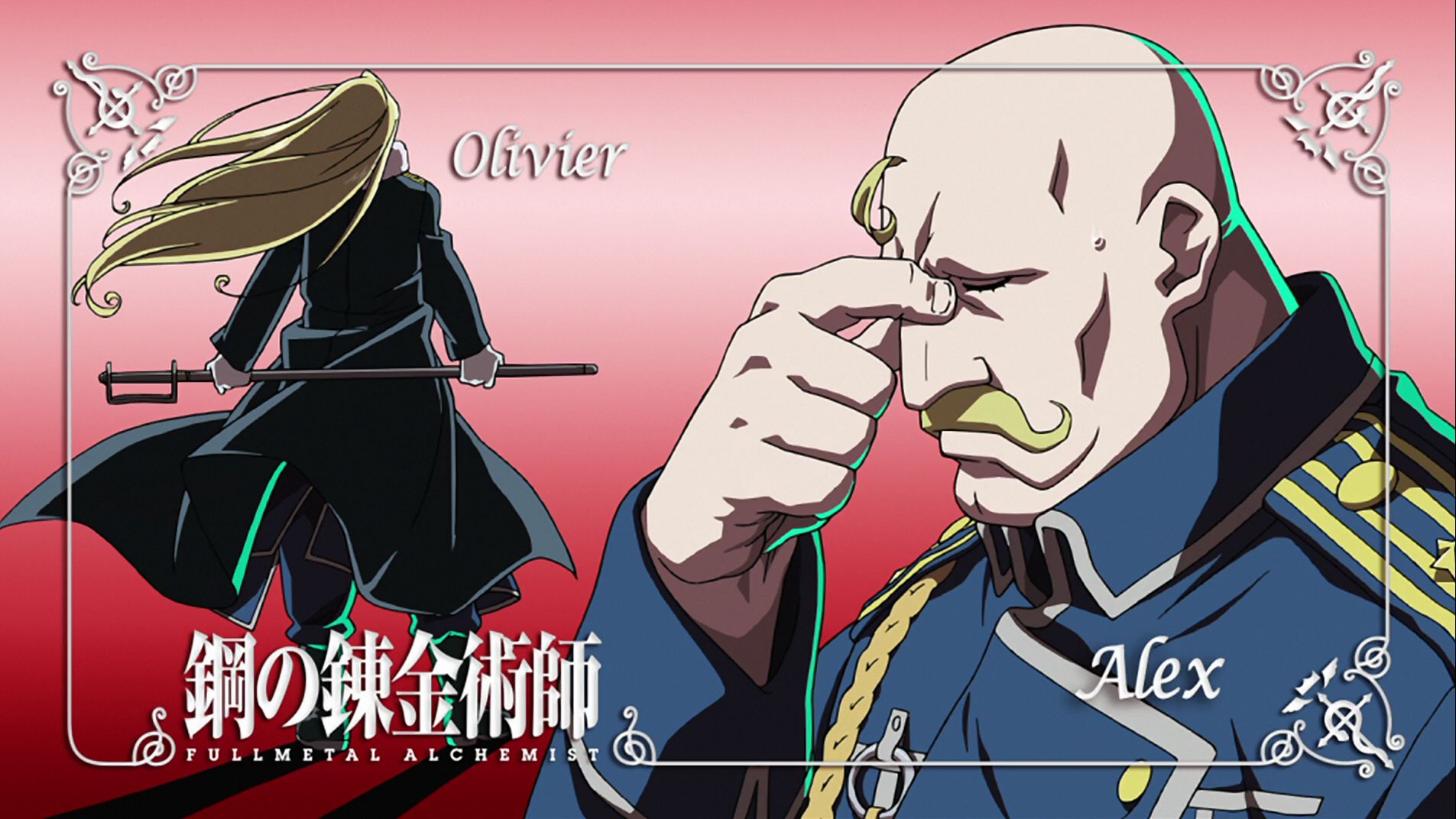 1905x1072 Desktop wallpaper: Anime, Fullmetal Alchemist, Alex Louis Armstrong, Olivier Mira Armstrong 4K free download for PC. 241542
