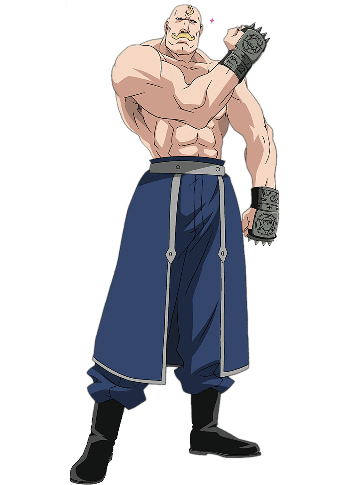 1140x1568 Alex Louis Armstrong Alchemist by BONES (Studio) Anime Image Board