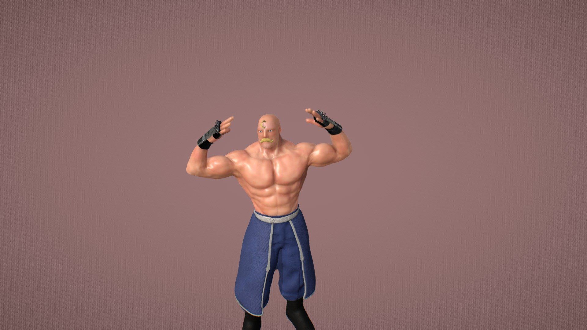 1920x1080 Alex Louis Armstrong Free 3D model by rahitoart [fefffaf]