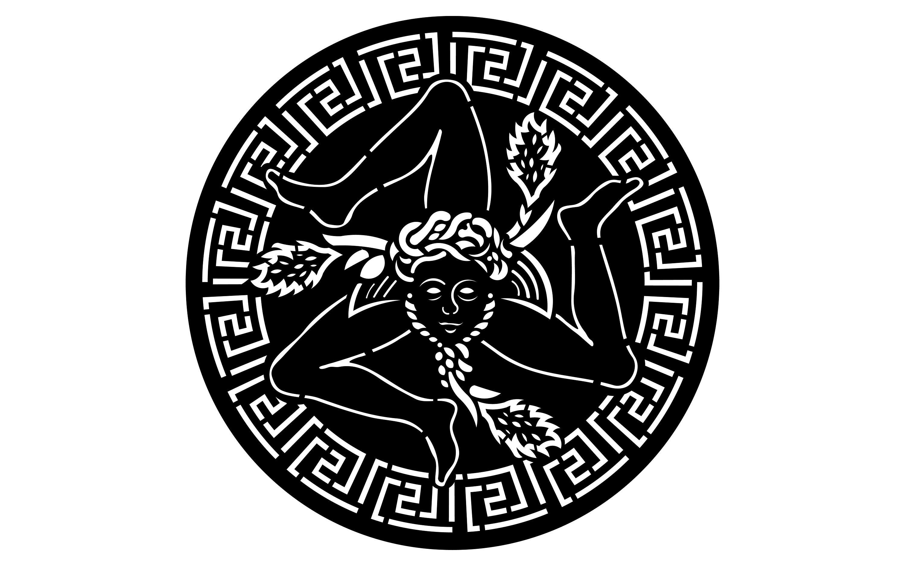 3000x1875 Trinacria Symbol. DXF Sign. Home Sign. Metal Plasma. Laser Cut. Design Vector. Laser Design. Dxf Files. Digital Download