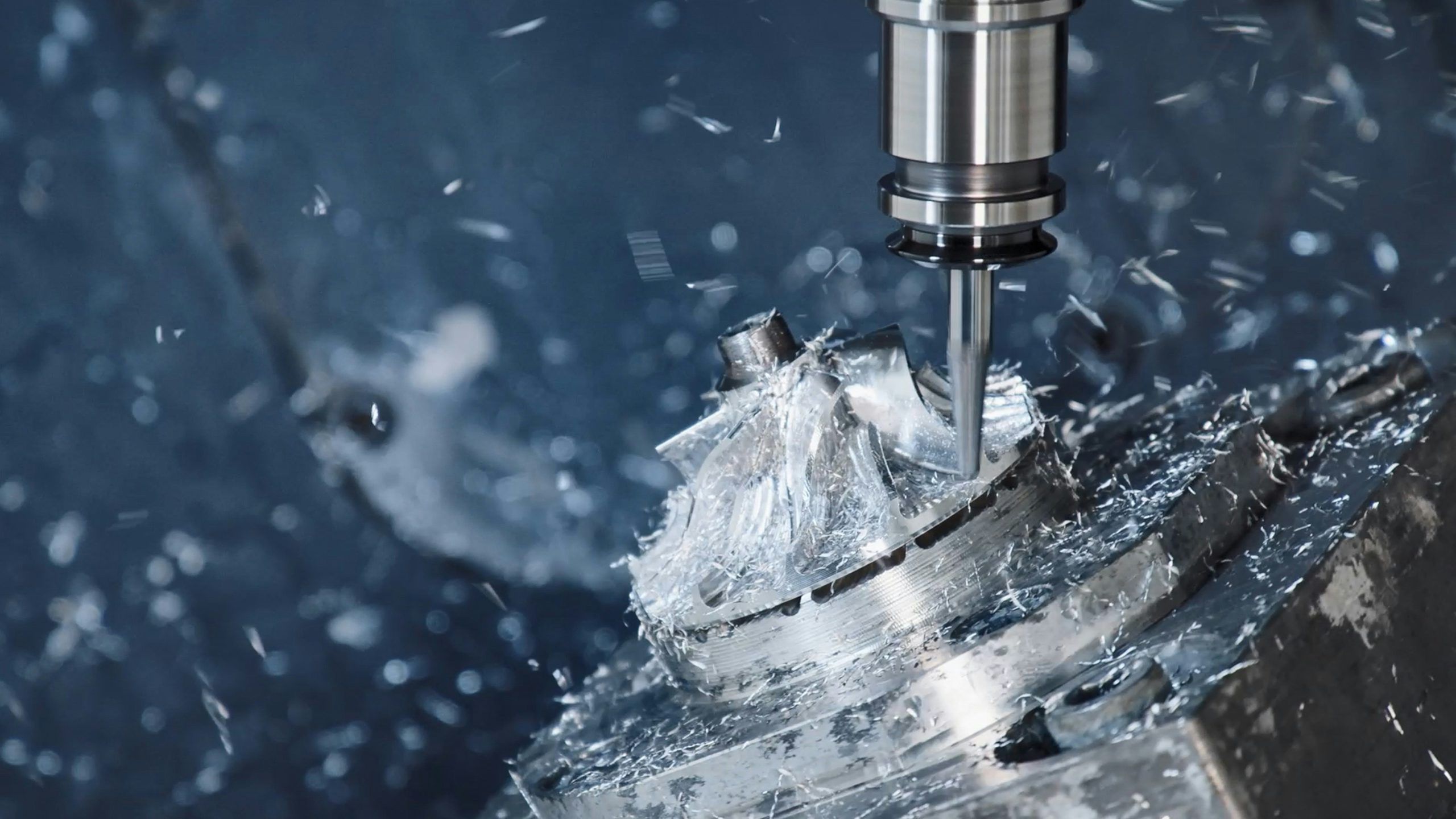 2560x1440 Complex parts machining