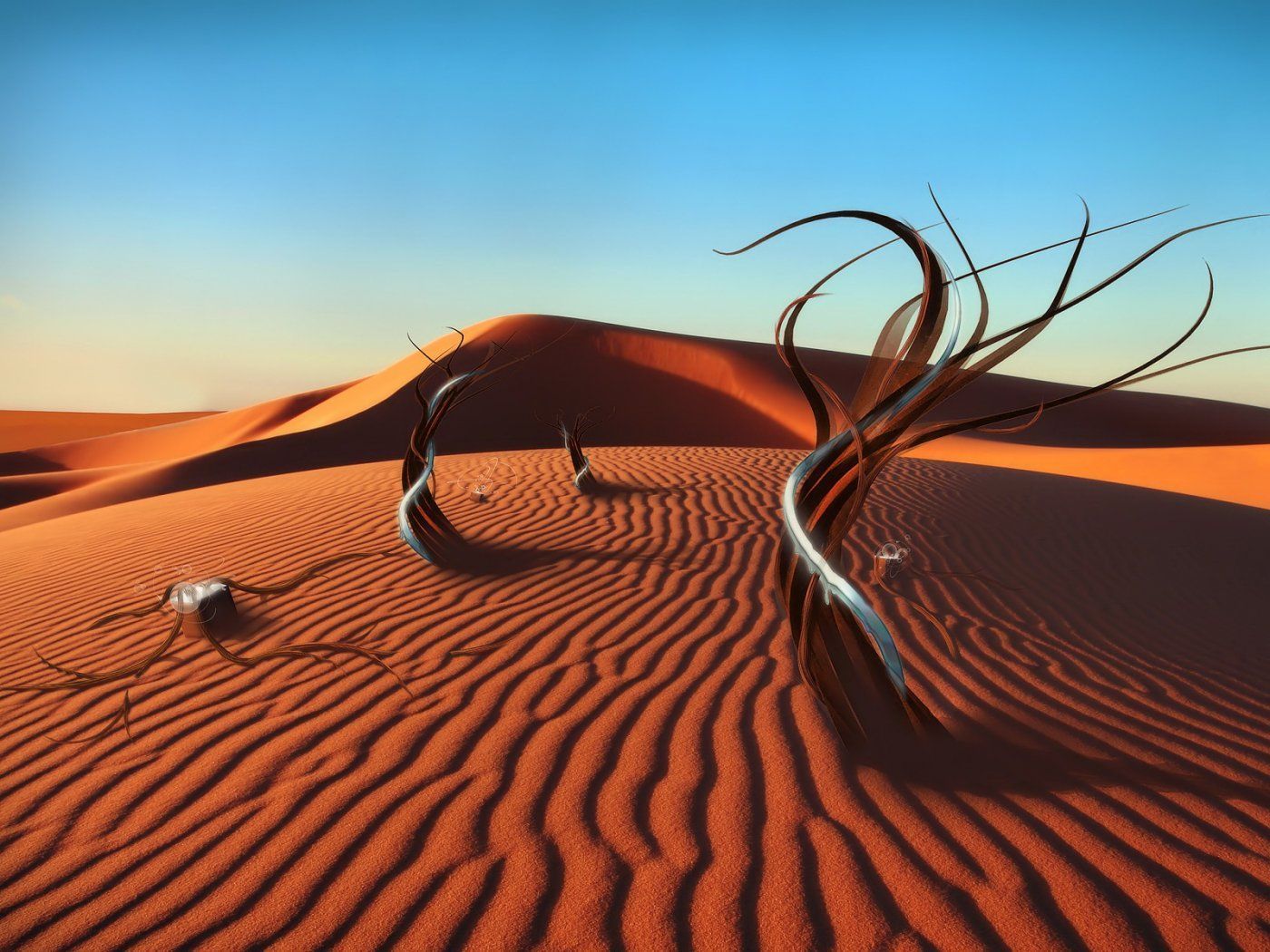 1400x1050 Arabian Desert Wallpaper