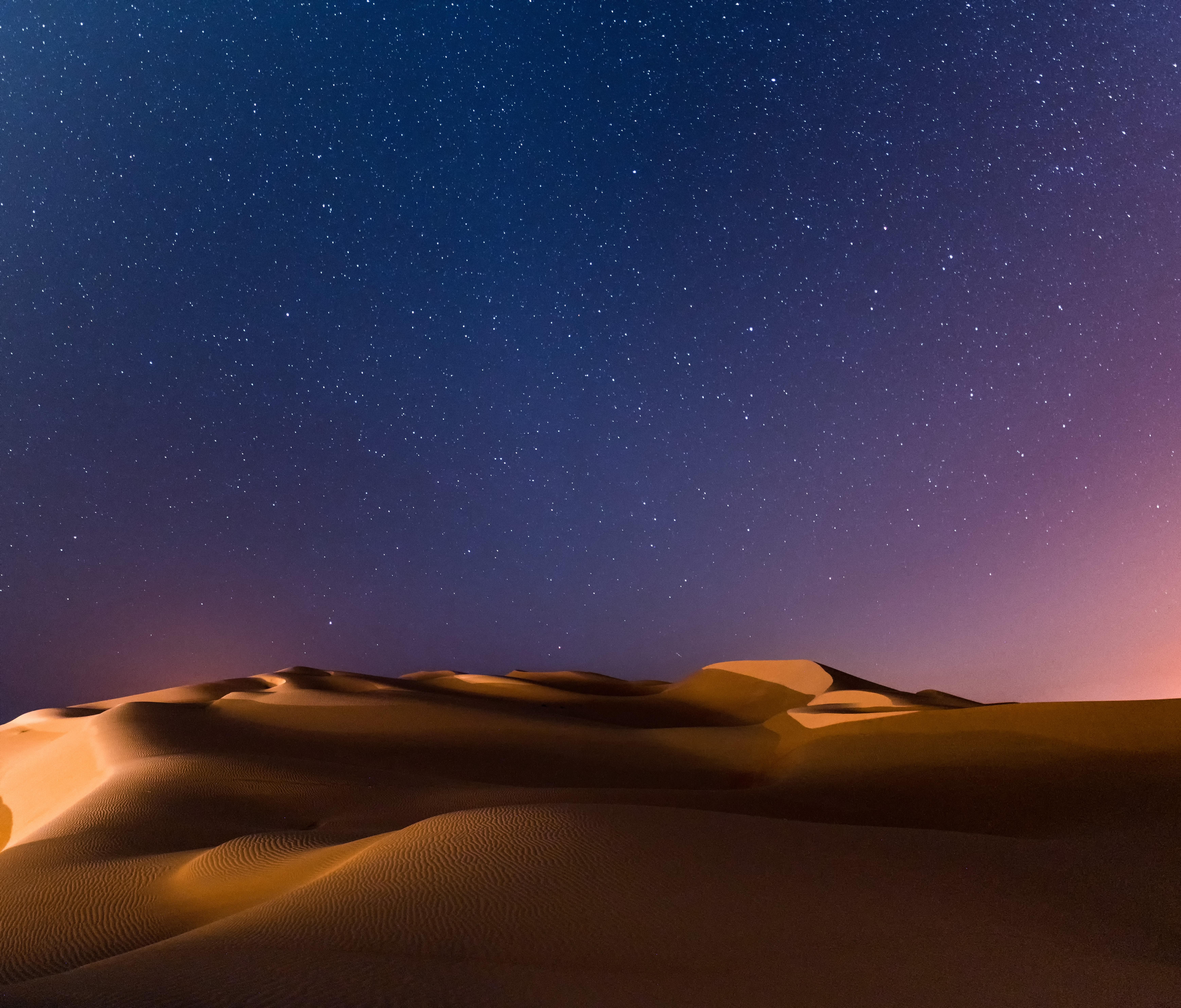 6954x5936 Arabian Desert Wallpaper