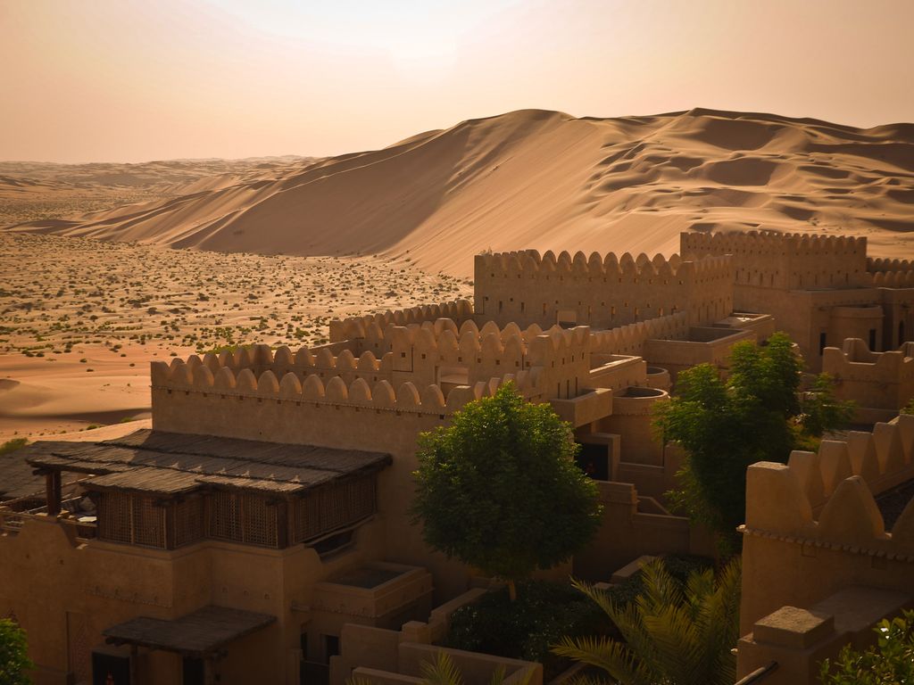 1024x768 Into The Empty Quarter: The Desert Oasis Outside of Abu Dhabi. Condé Nast Traveler