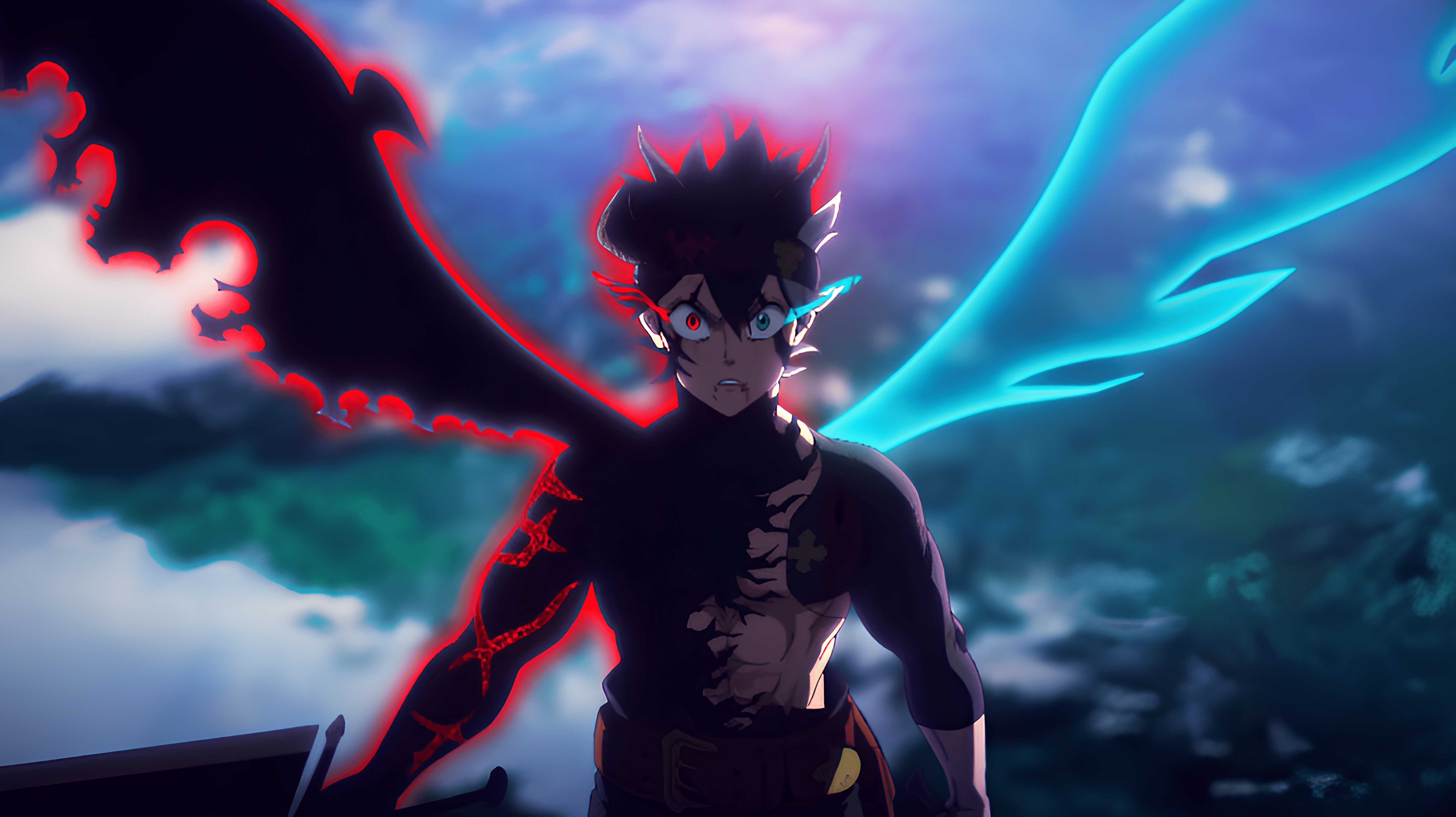 6400x3592 Asta Unleashed: Black Clover's Sword of the Wizard King 4K Ultra HD Wallpaper
