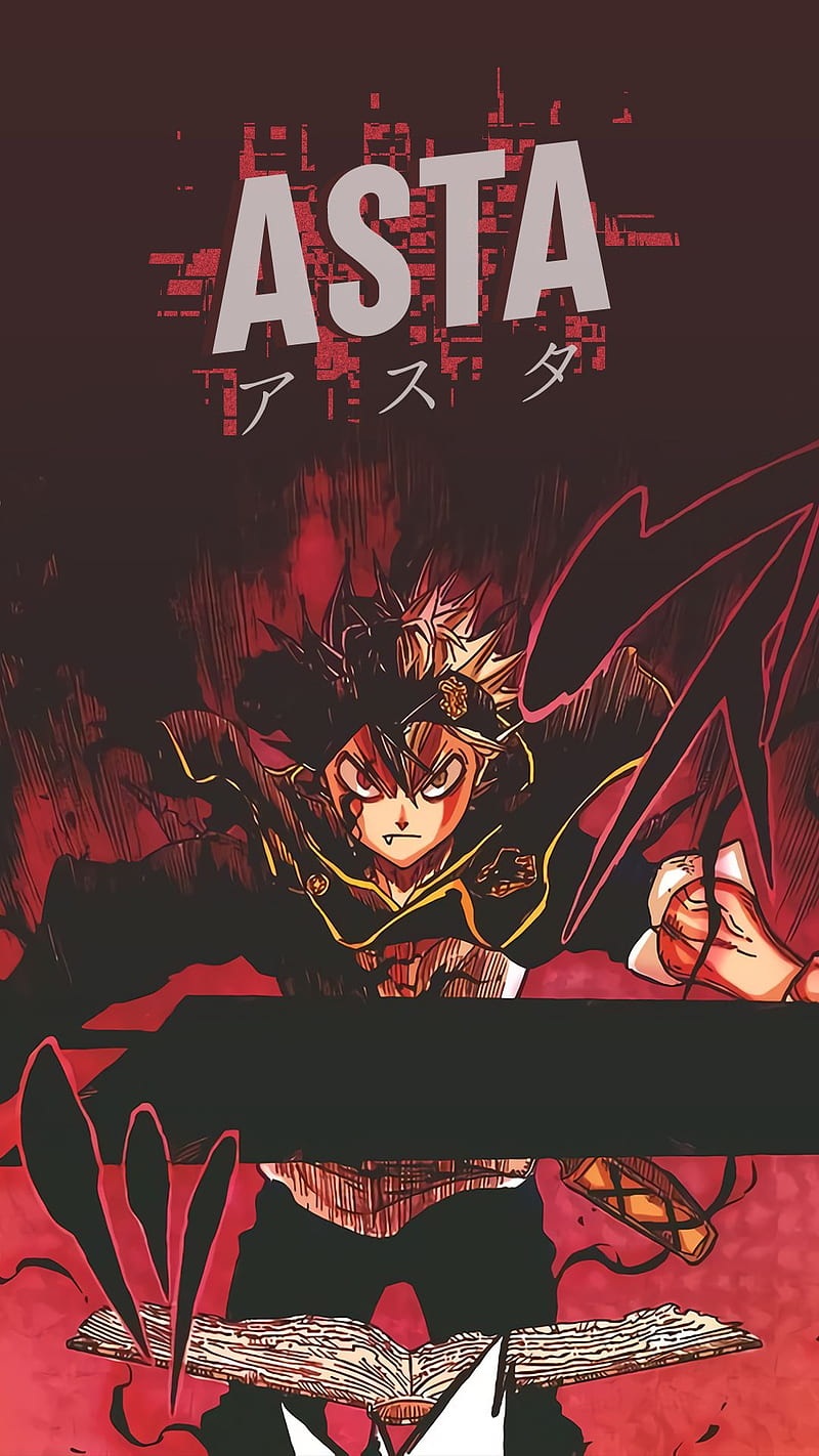 800x1422 ASTA, black, clover, demon, black clover, HD phone wallpaper
