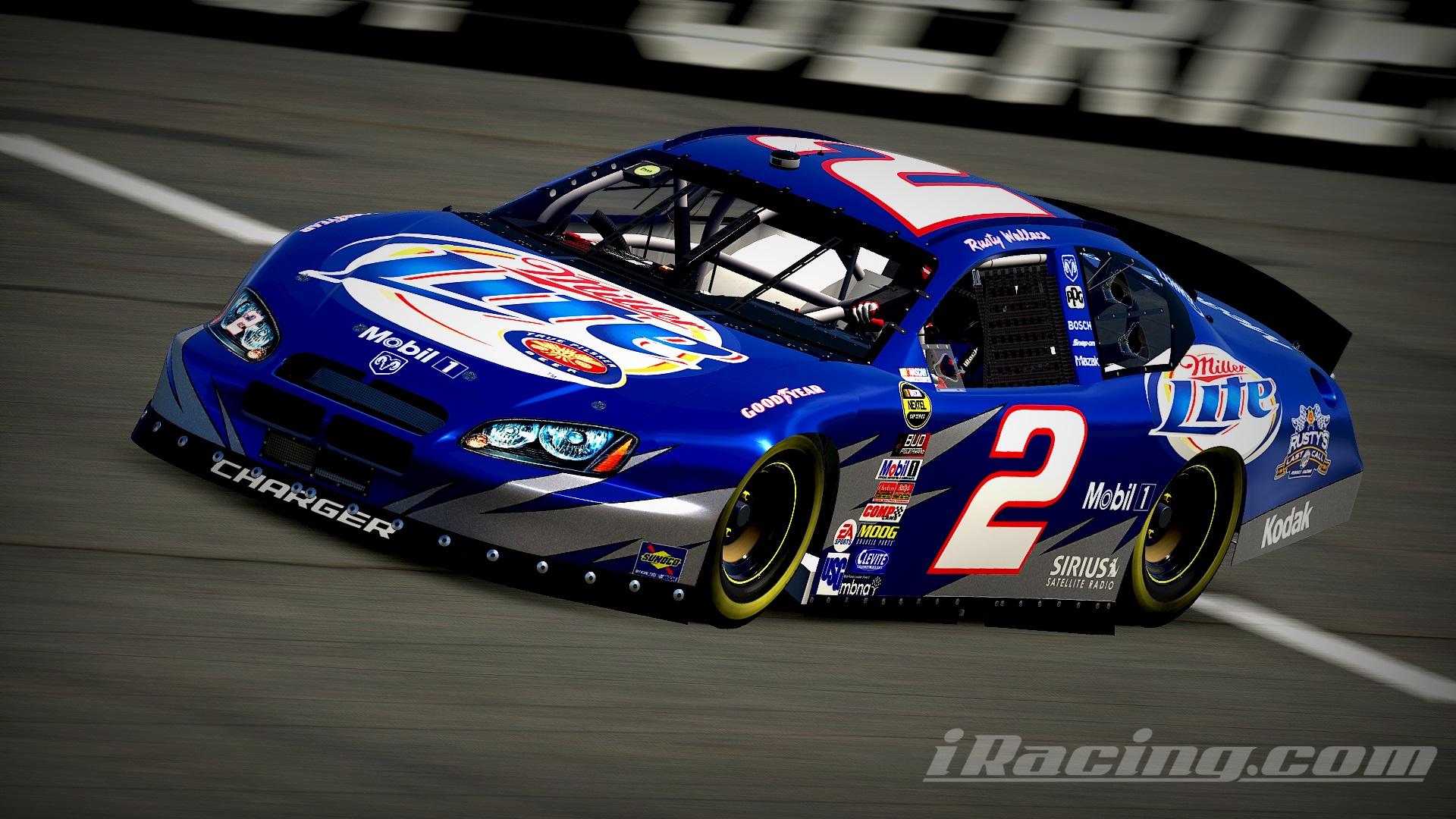 1920x1080 Rusty Wallace 2005 Miller Lite Last Race Dodge Charger